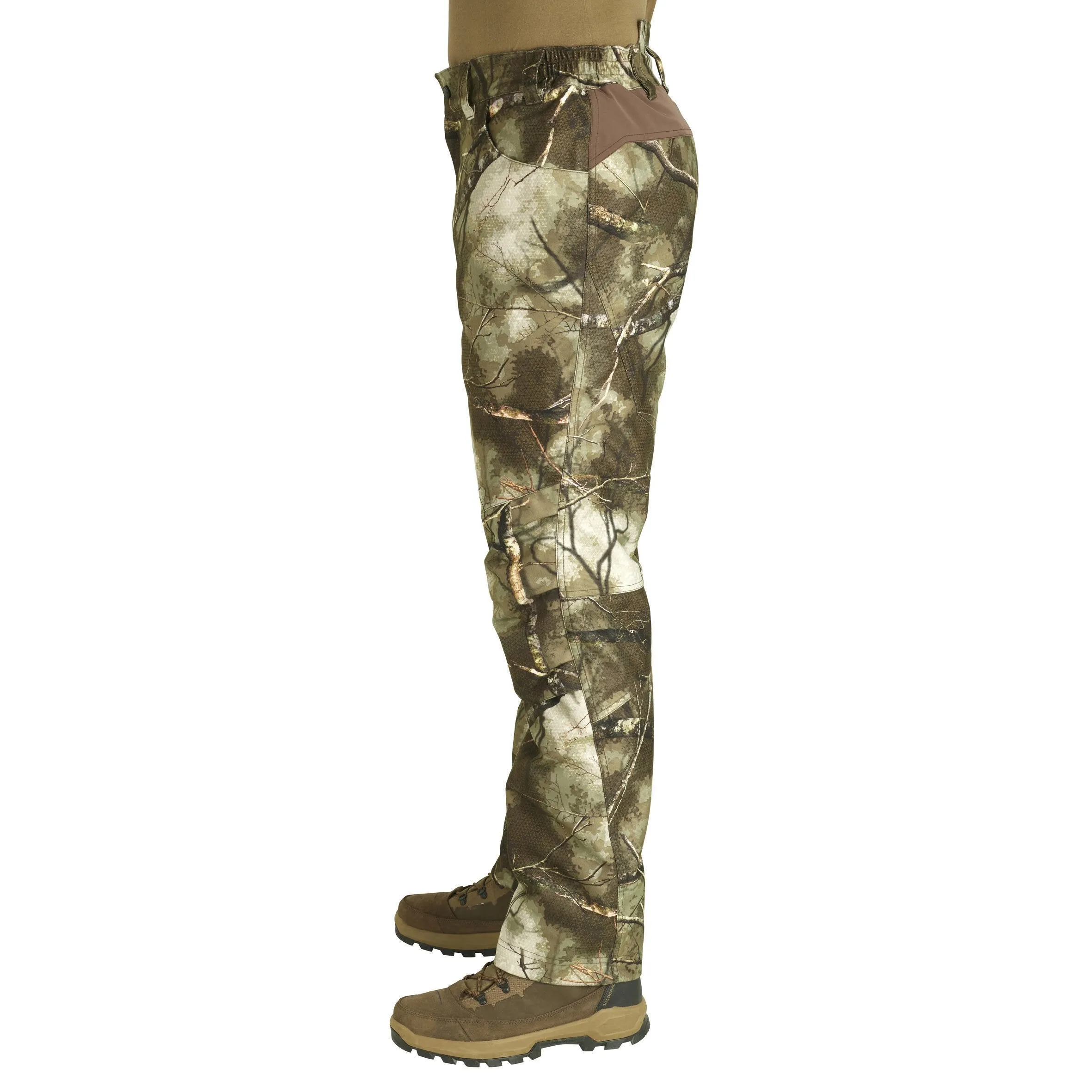 Hunting trousers TREEMETIC 500 waterproof, warm SOLOGNAC