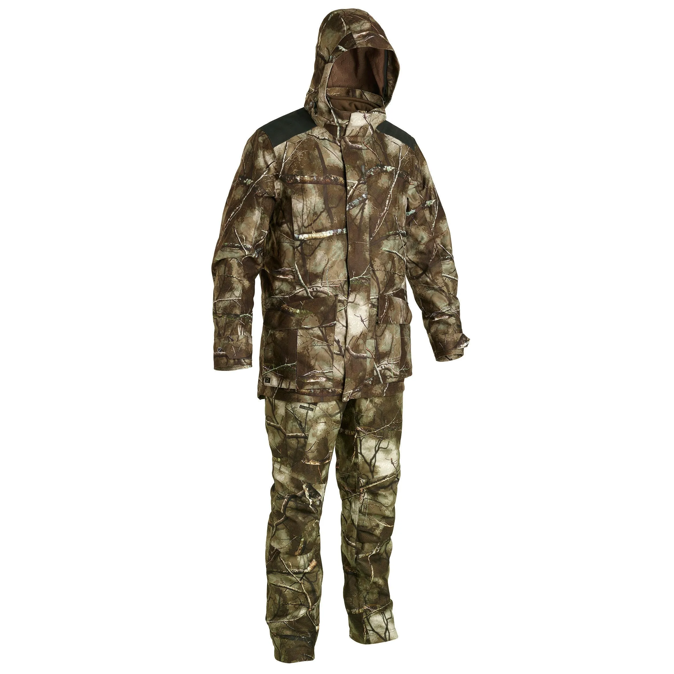 Hunting trousers TREEMETIC 500 waterproof, warm SOLOGNAC