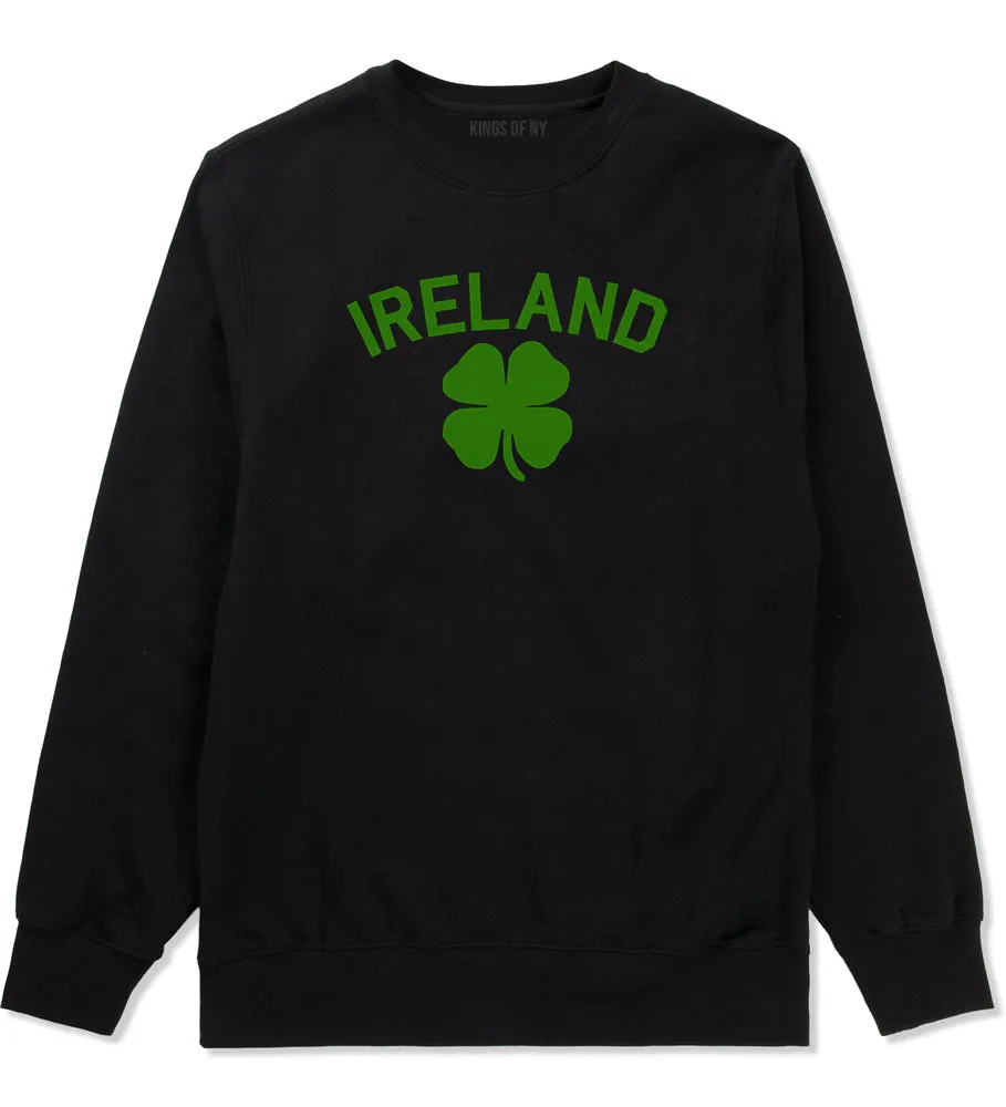 Ireland Shamrock St Paddys Day Mens Crewneck Sweatshirt