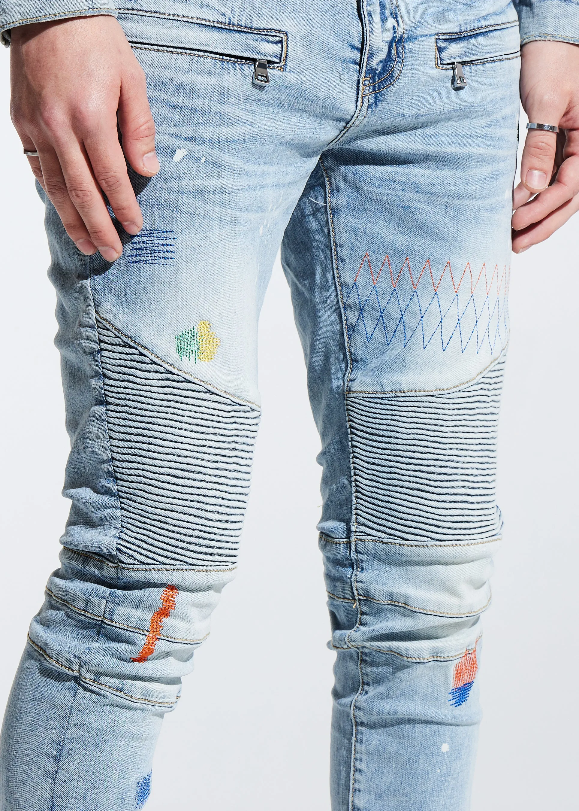 Iris Biker Denim