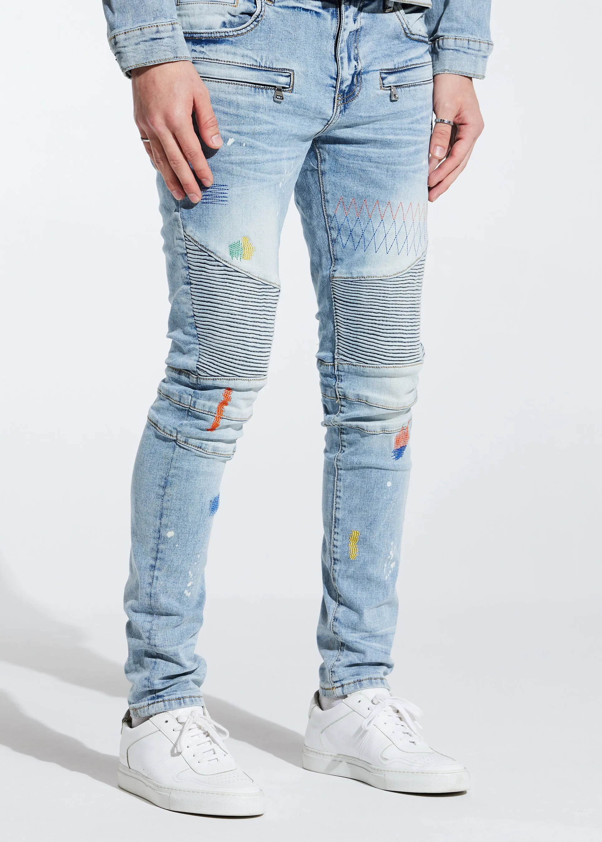 Iris Biker Denim