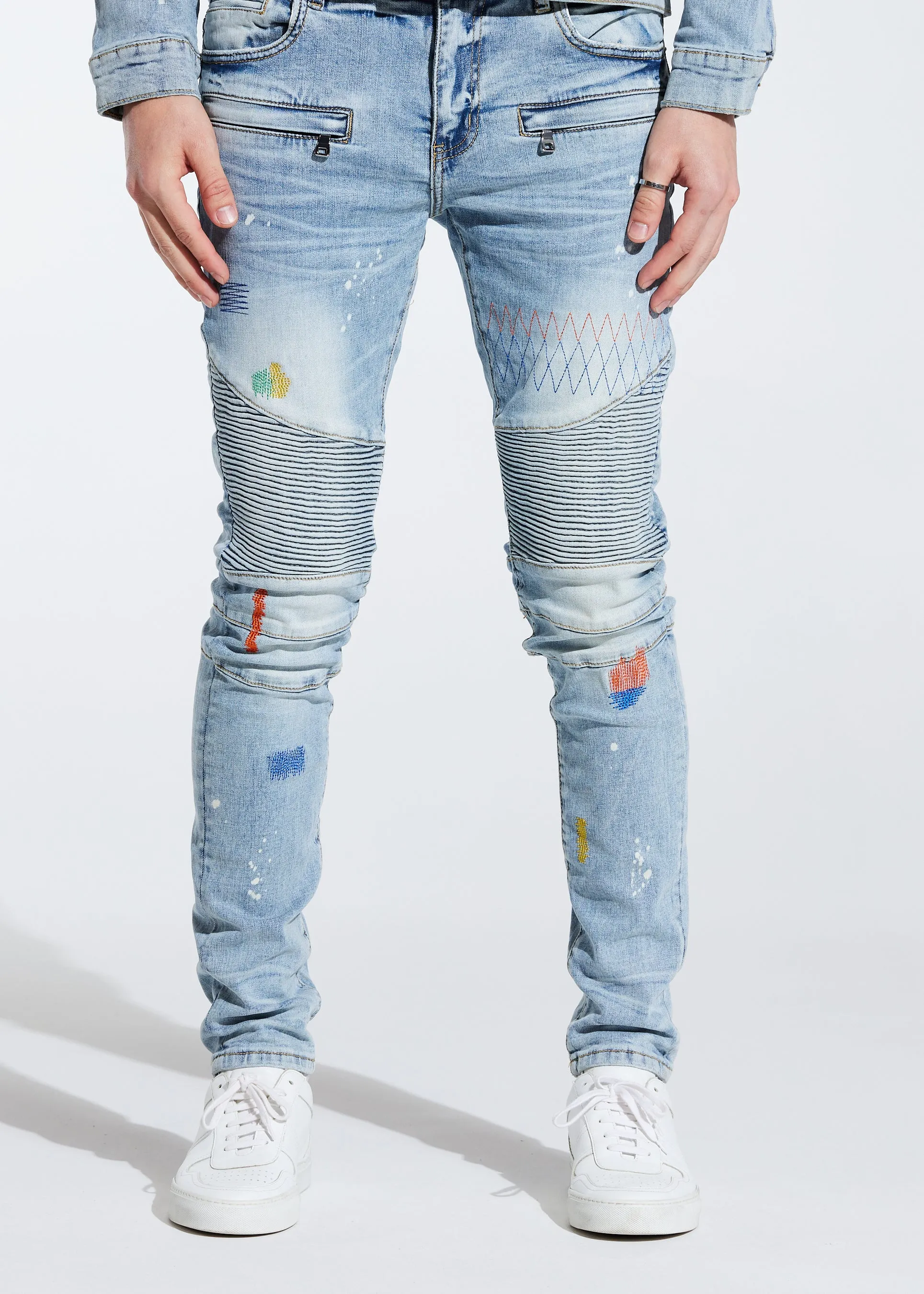 Iris Biker Denim