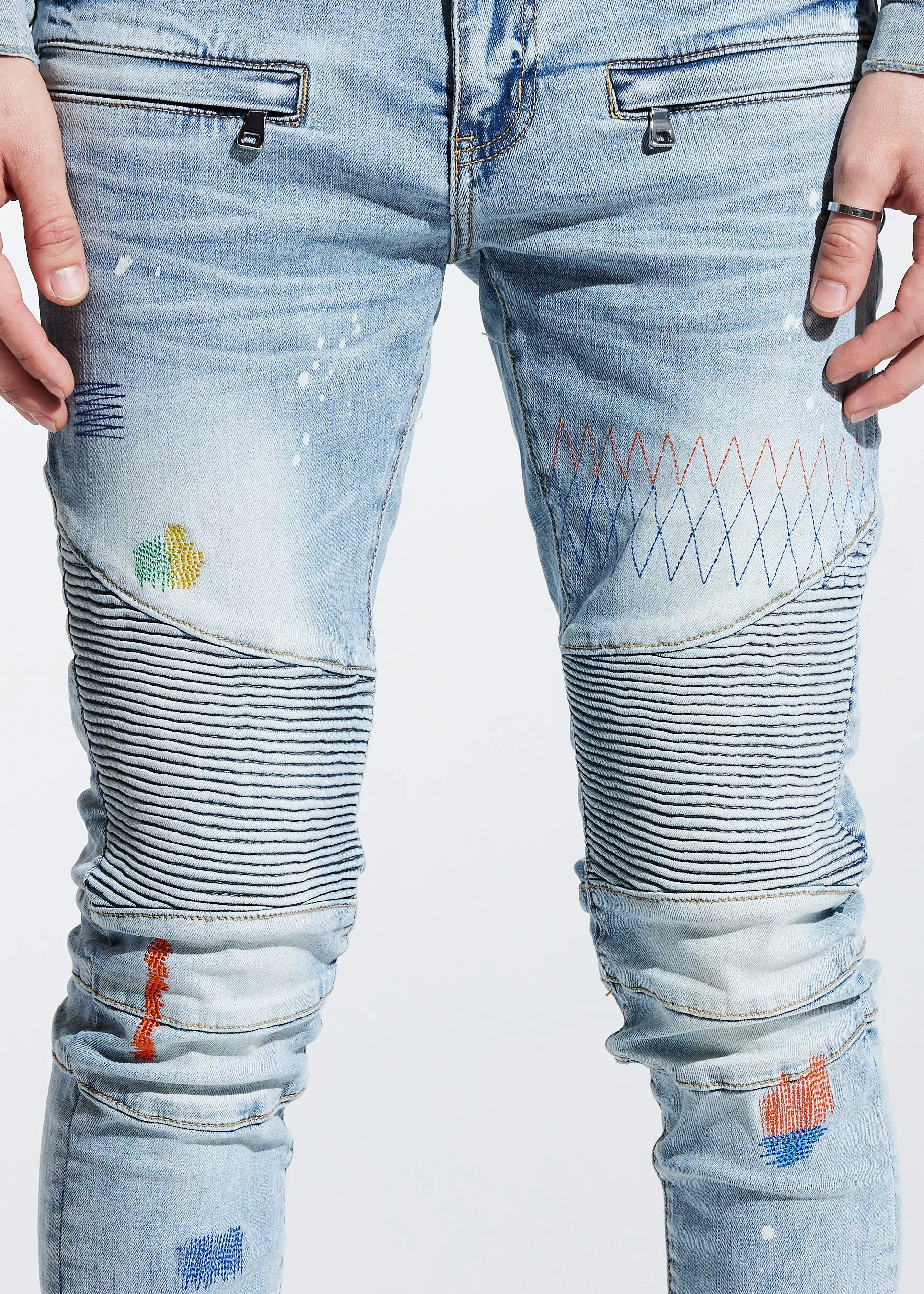 Iris Biker Denim