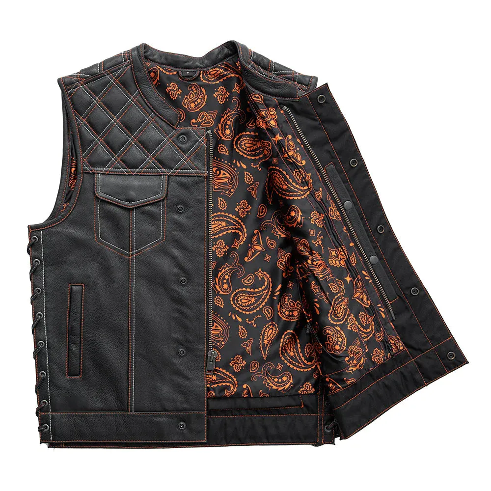 Jack - Men's Leather Motorcycle Vest