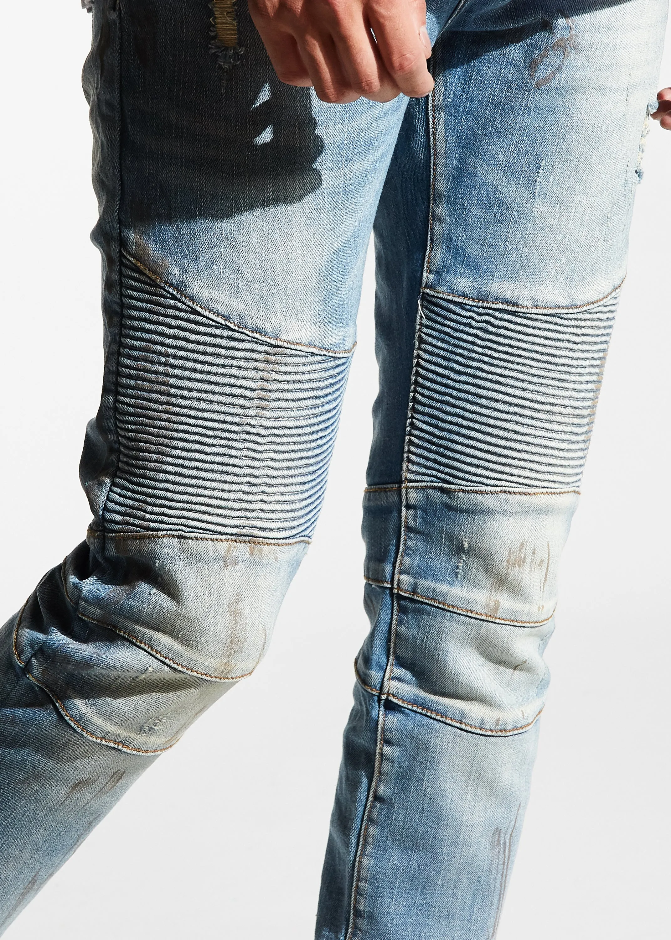 Jennings Biker Denim