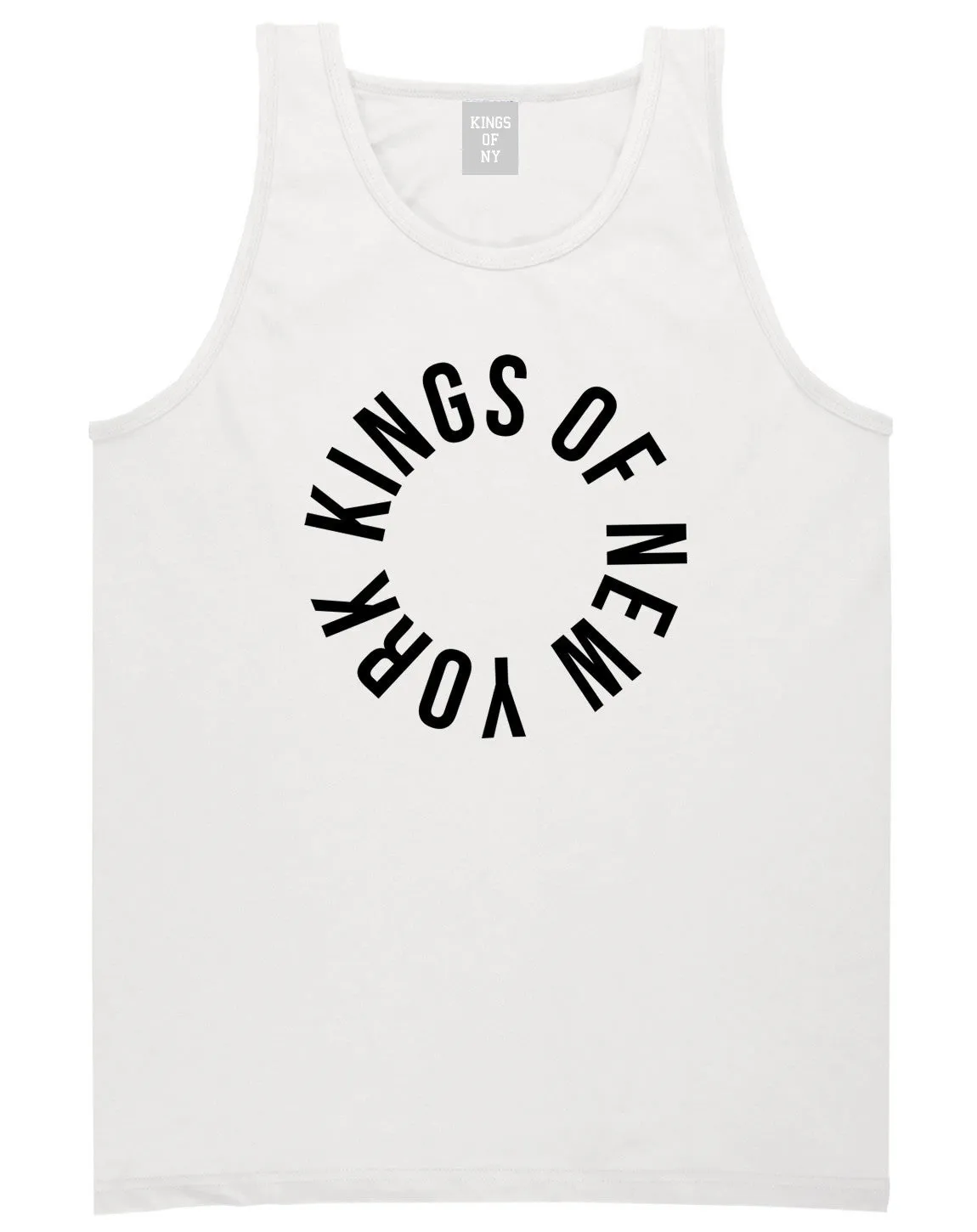 Kings Of New York Circle Emblem Logo Tank Top