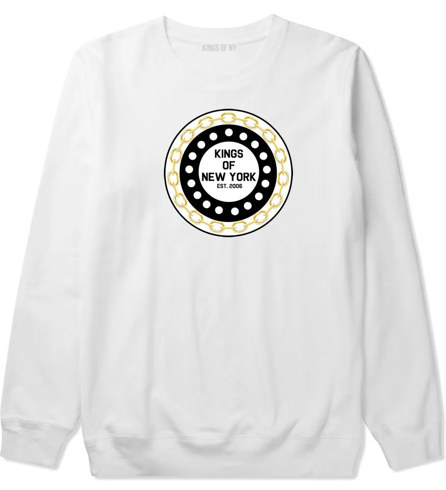 Kings Of NY Chain Logo Crewneck Sweatshirt