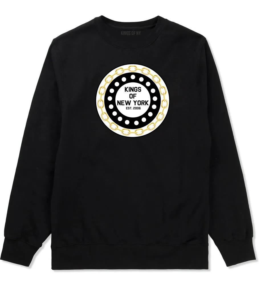 Kings Of NY Chain Logo Crewneck Sweatshirt