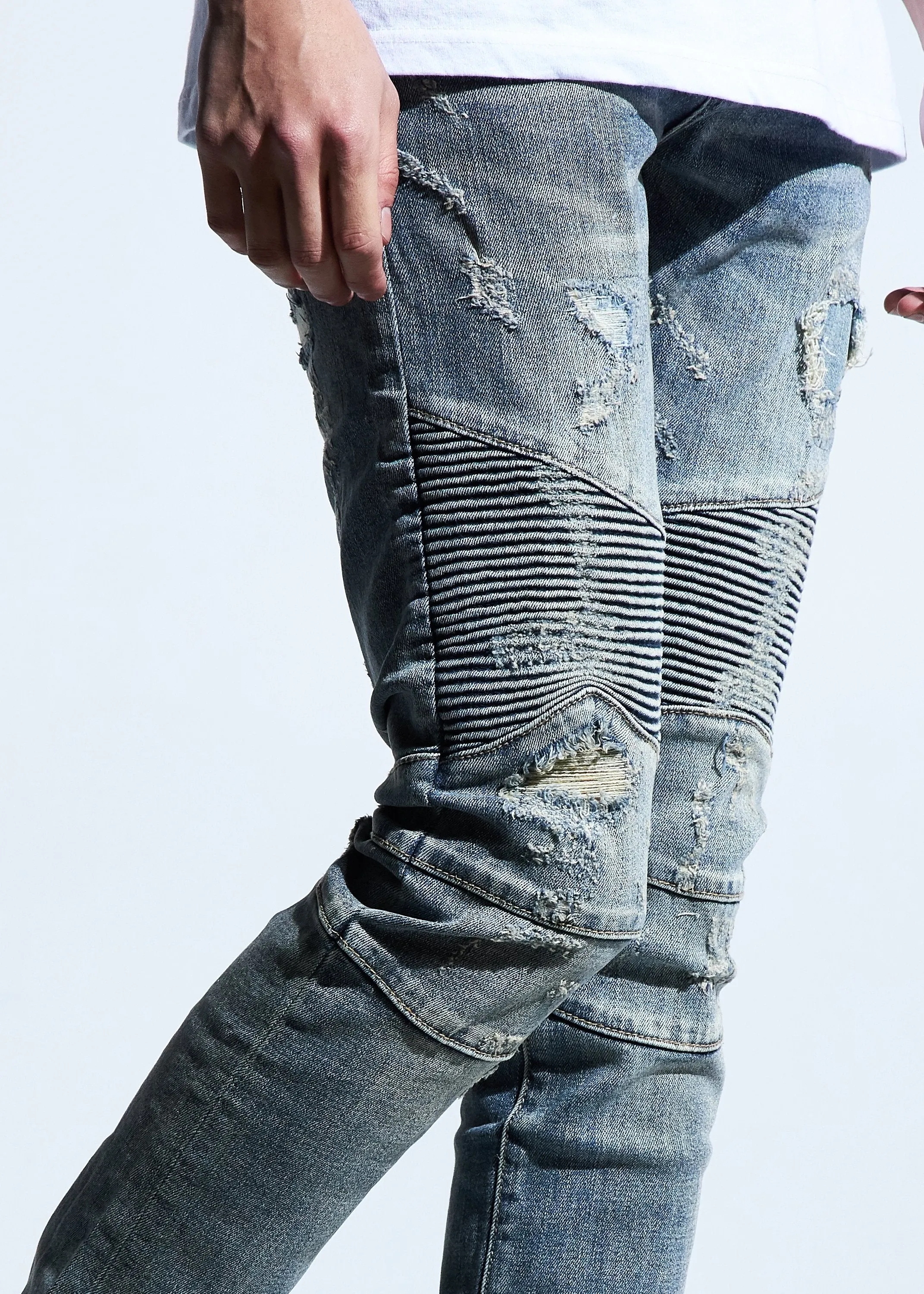 Kuze Biker Denim