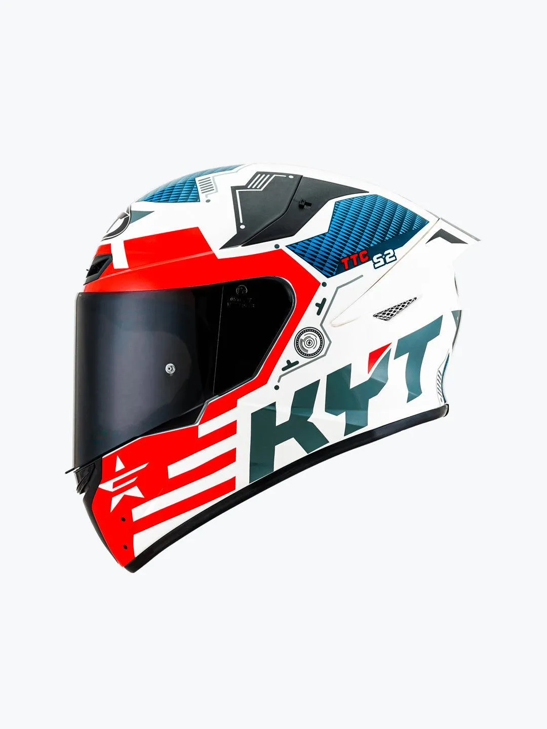 KYT TT COURSE FUSELAGE RED