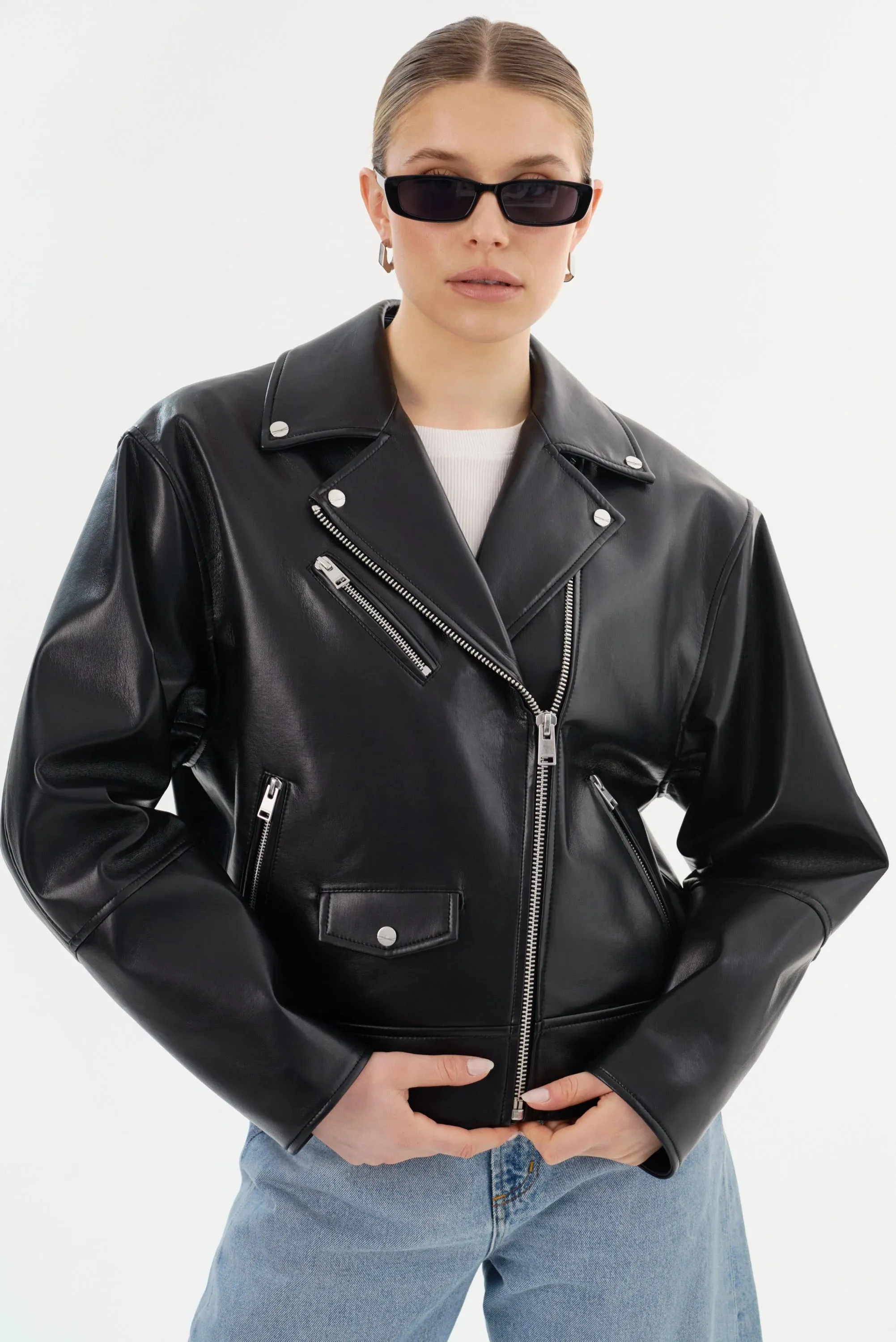 LaMarque Andrade Recycled Leather Jacket