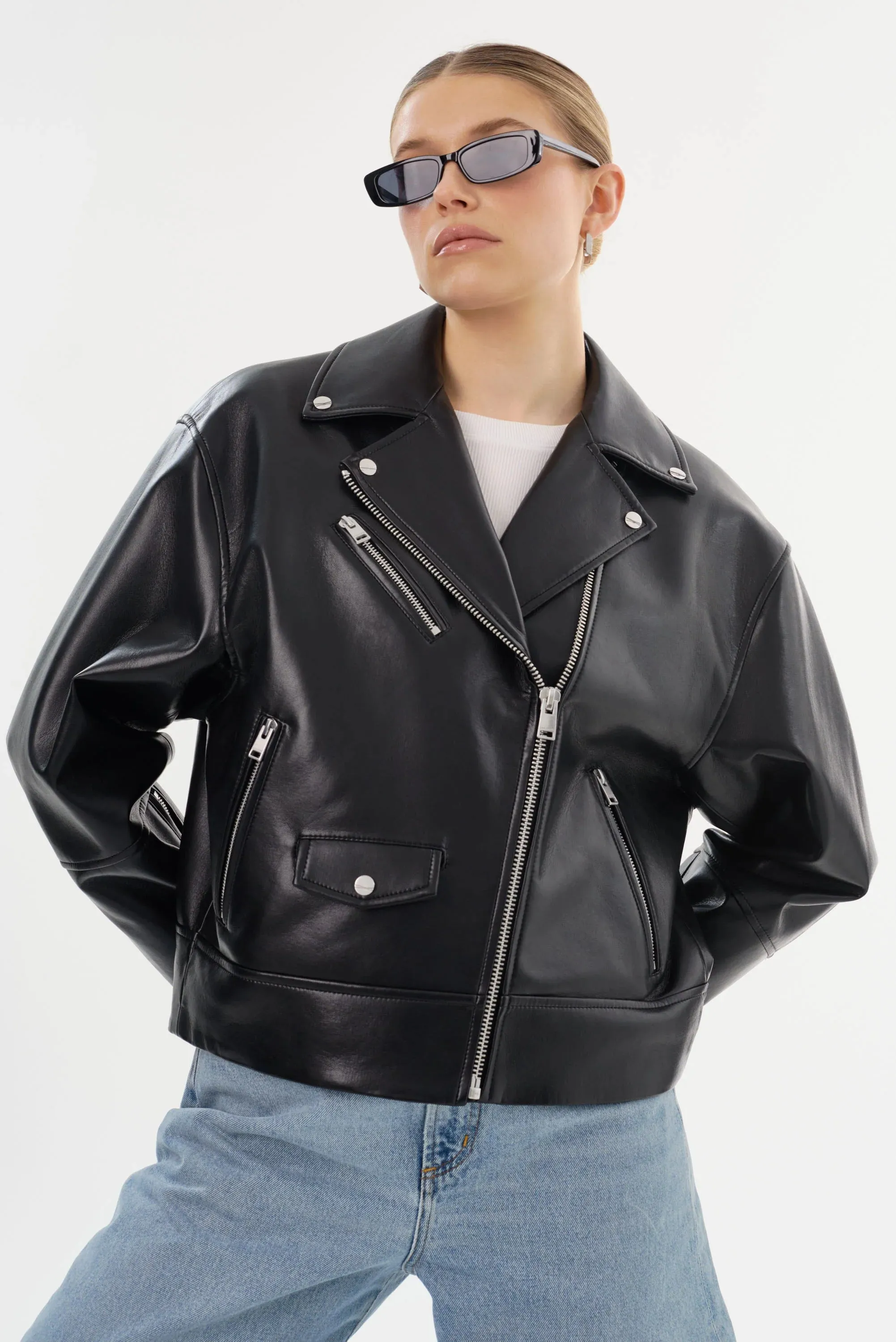 LaMarque Andrade Recycled Leather Jacket