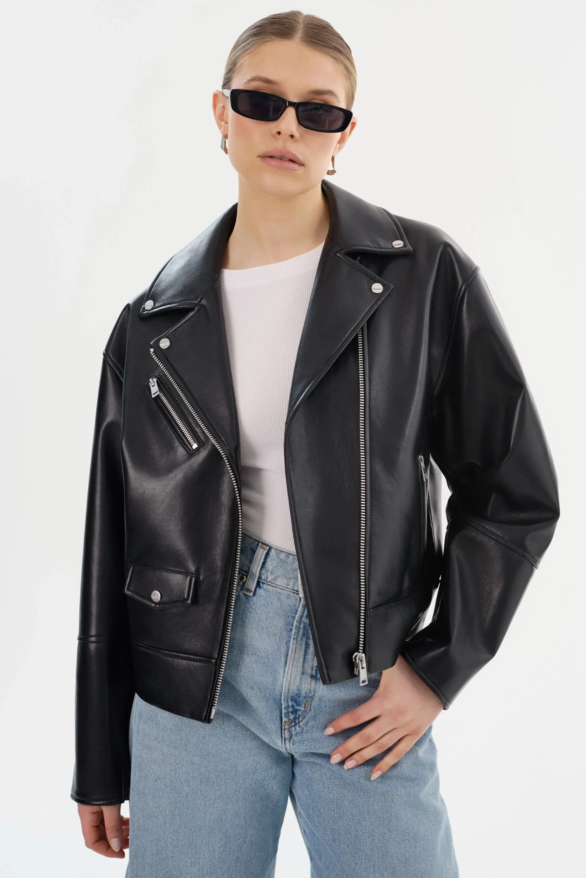 LaMarque Andrade Recycled Leather Jacket