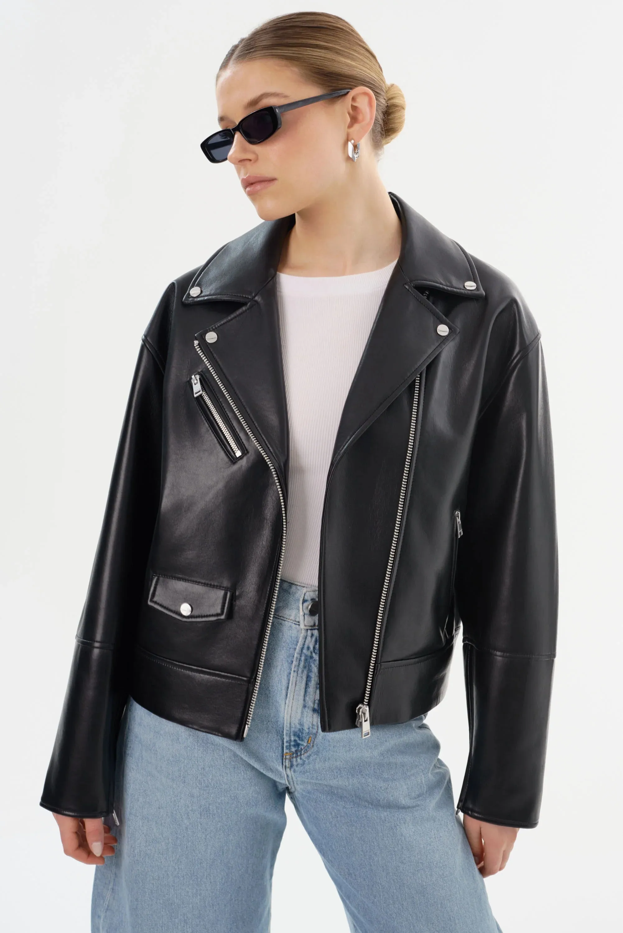 LaMarque Andrade Recycled Leather Jacket