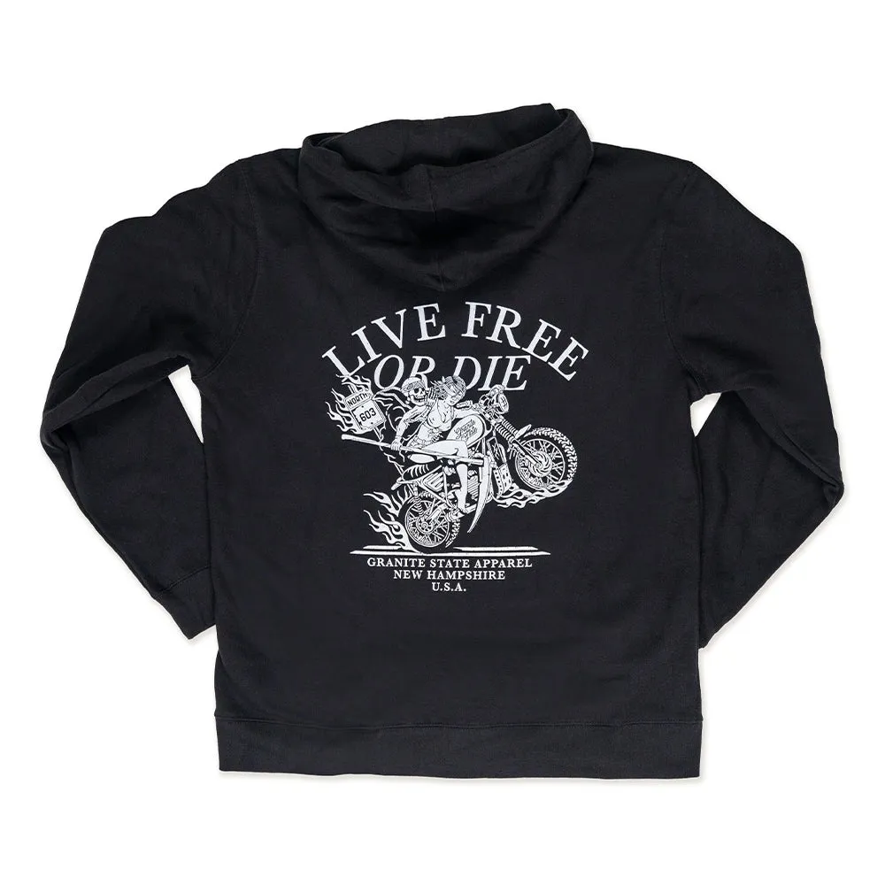 LFOD Biker Hoodie-Black