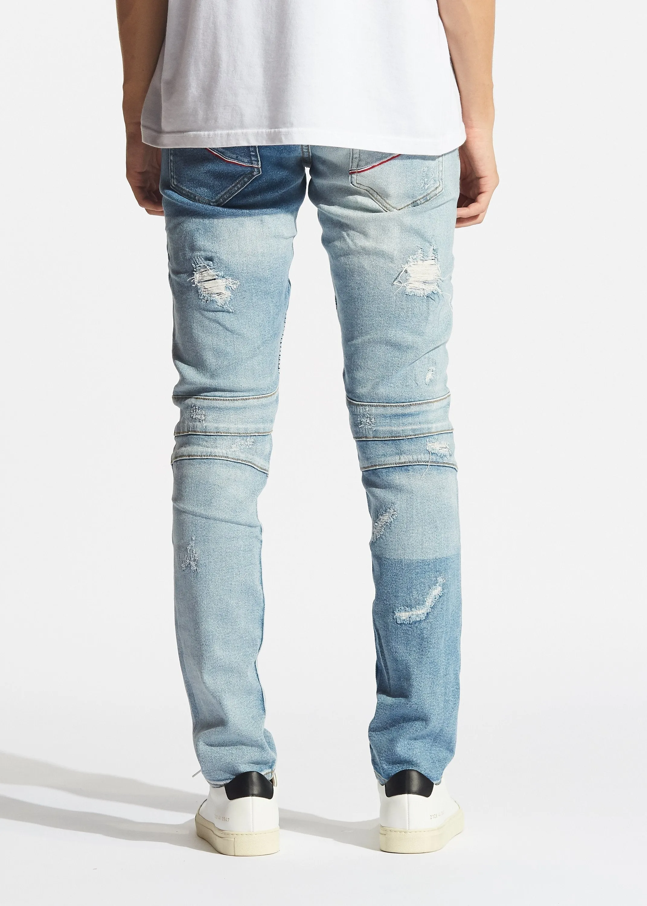 Logan Biker Denim (Light Blue)