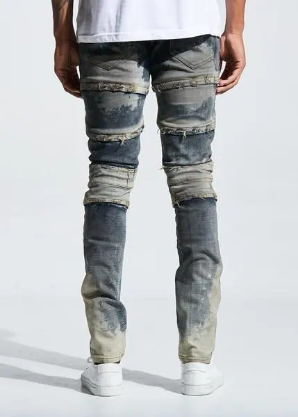 Lucas Biker Denim (Vintage Blue)