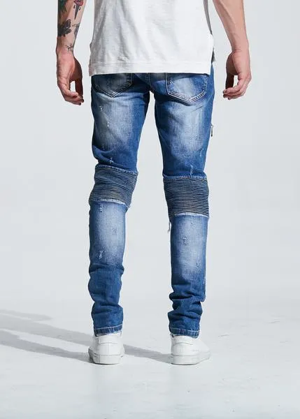 Mackenzie Ripped Denim (Washed Blue)