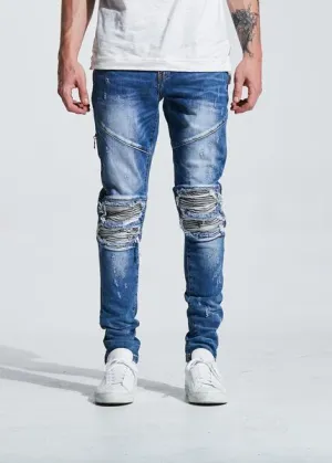 Mackenzie Ripped Denim (Washed Blue)