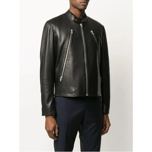 Maison Margiela zipped details biker jacket