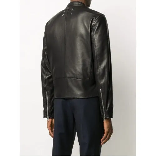 Maison Margiela zipped details biker jacket