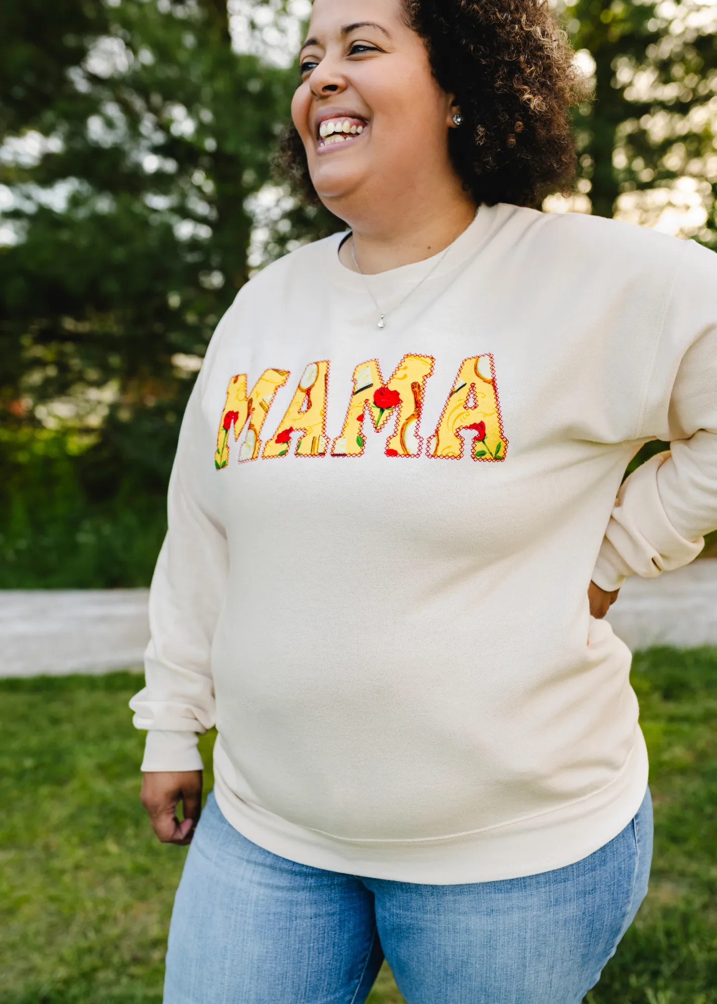 MAMA Crewneck Sweatshirts - Beauty