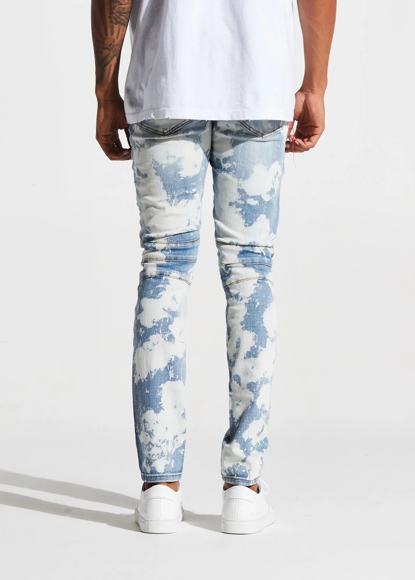 McClure Biker Denim (Cloud Wash)