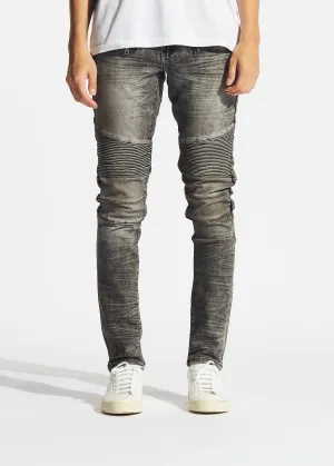 Mensa Biker Denim (Grey)