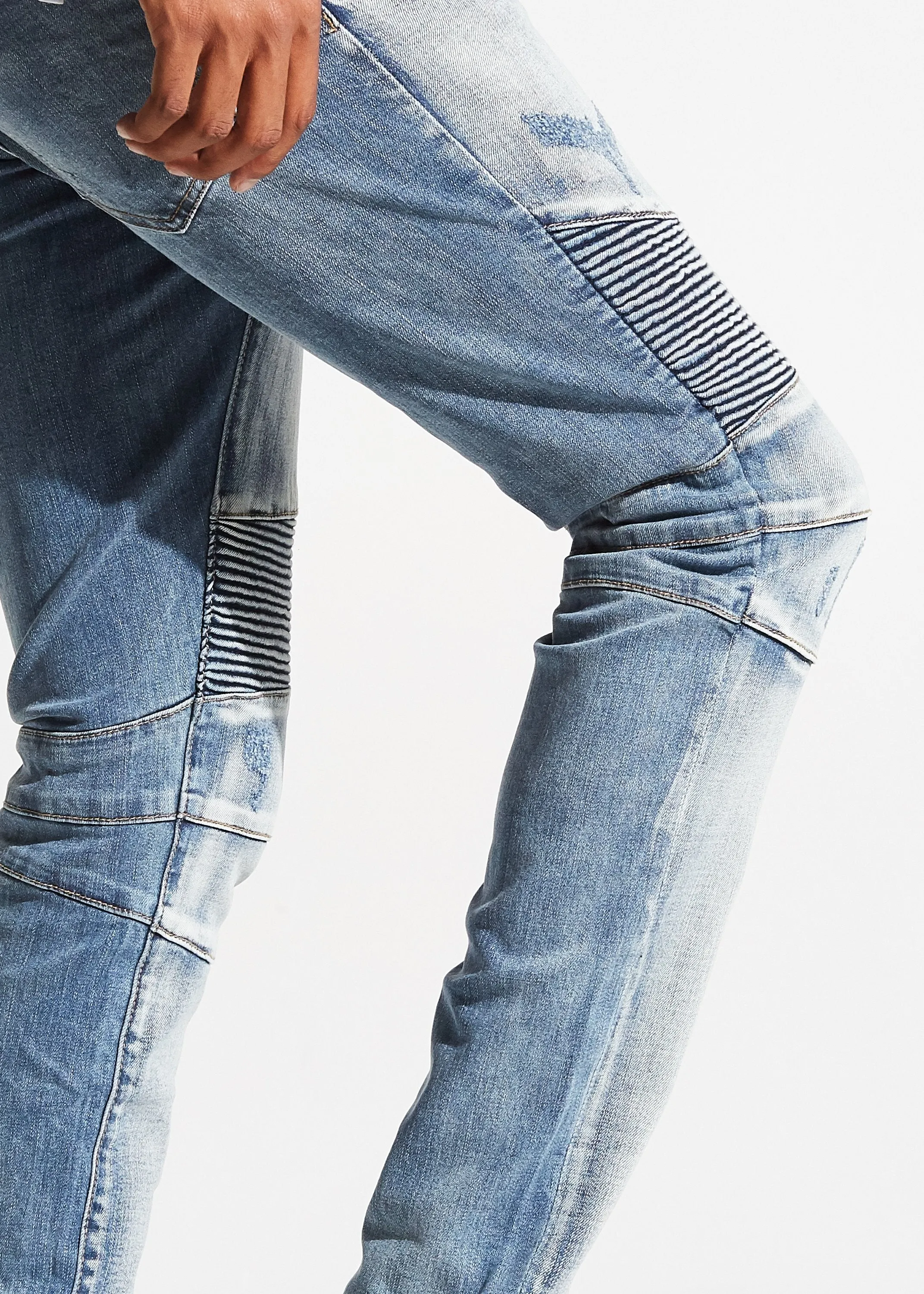 Mercury Biker Denim (Light Blue)