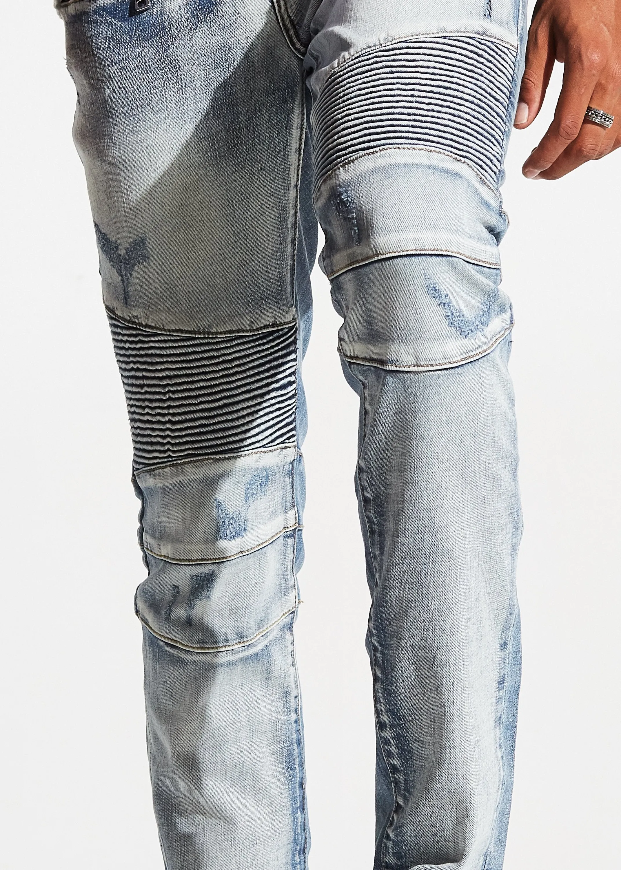 Mercury Biker Denim (Light Blue)