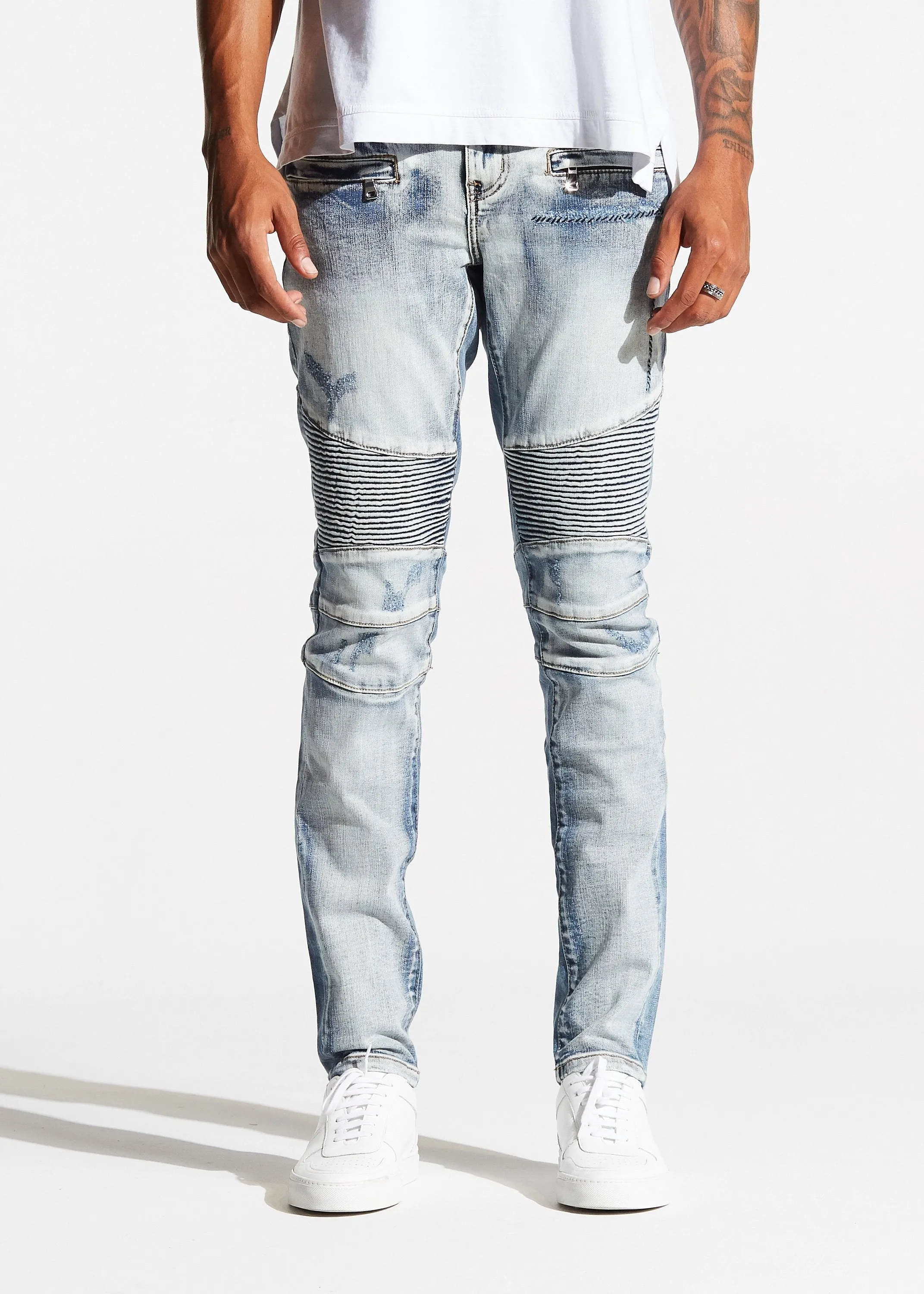 Mercury Biker Denim (Light Blue)