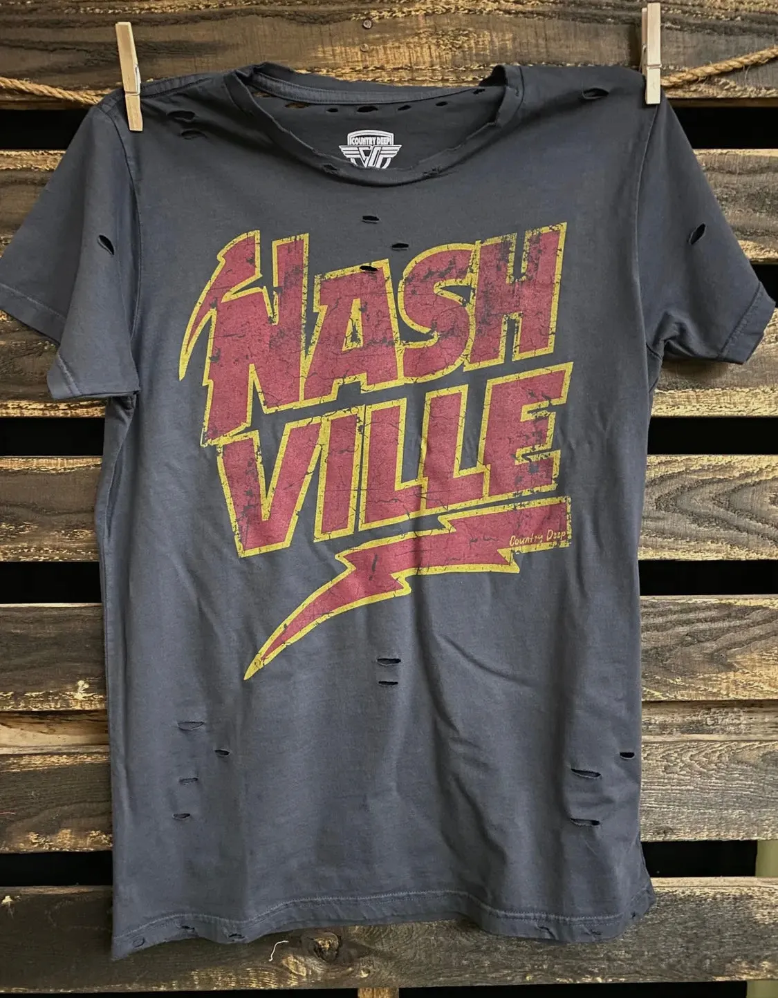 Nashville 90's Vibe Distressed
T Shirt