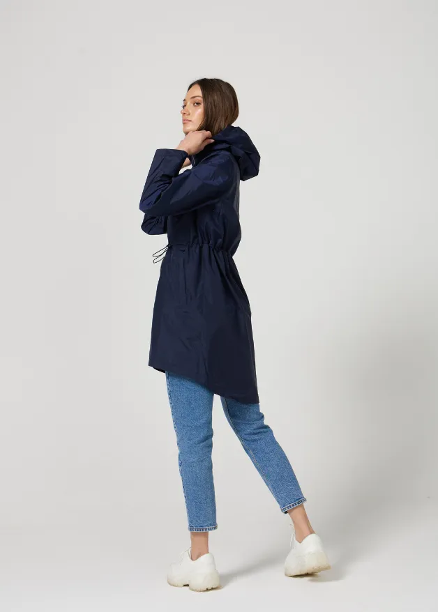 Navy Raincoat