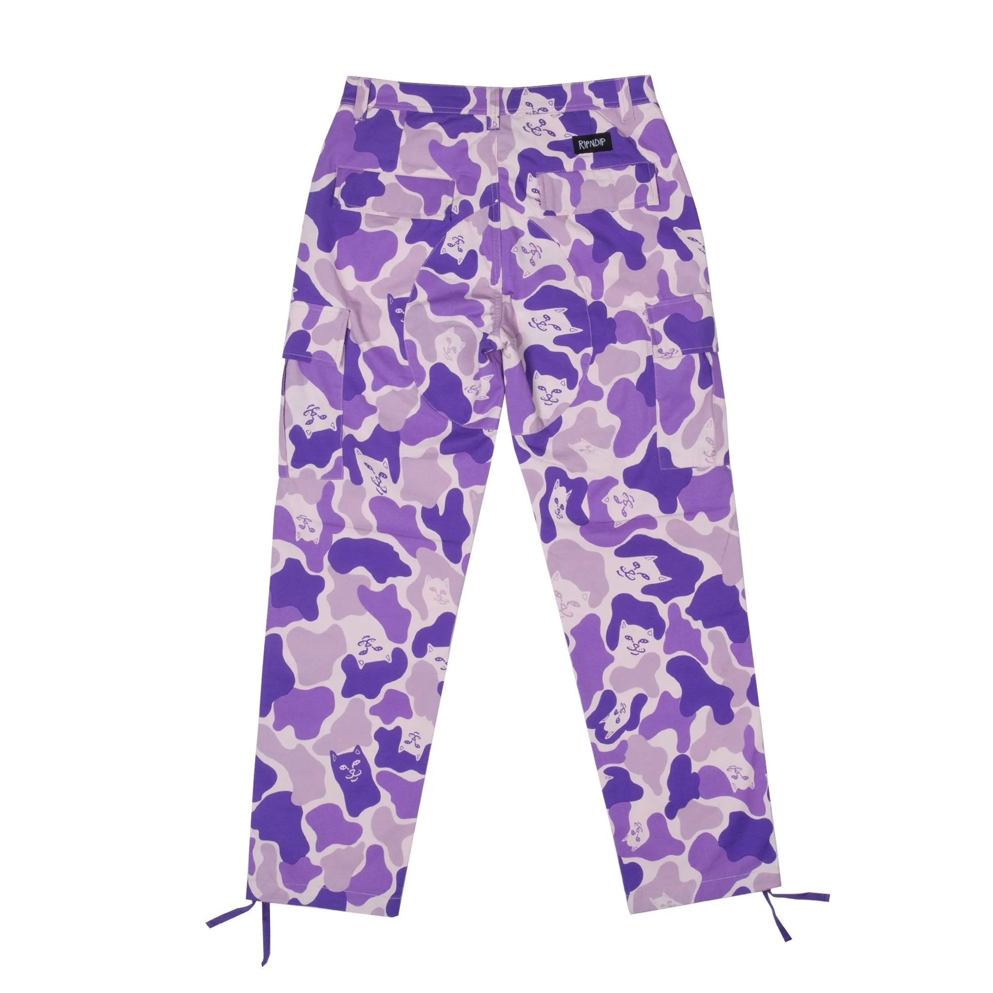 Nermal Camo Cargo Pants (Purple)