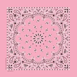 NT4408 Bandana Paisley Light Pink