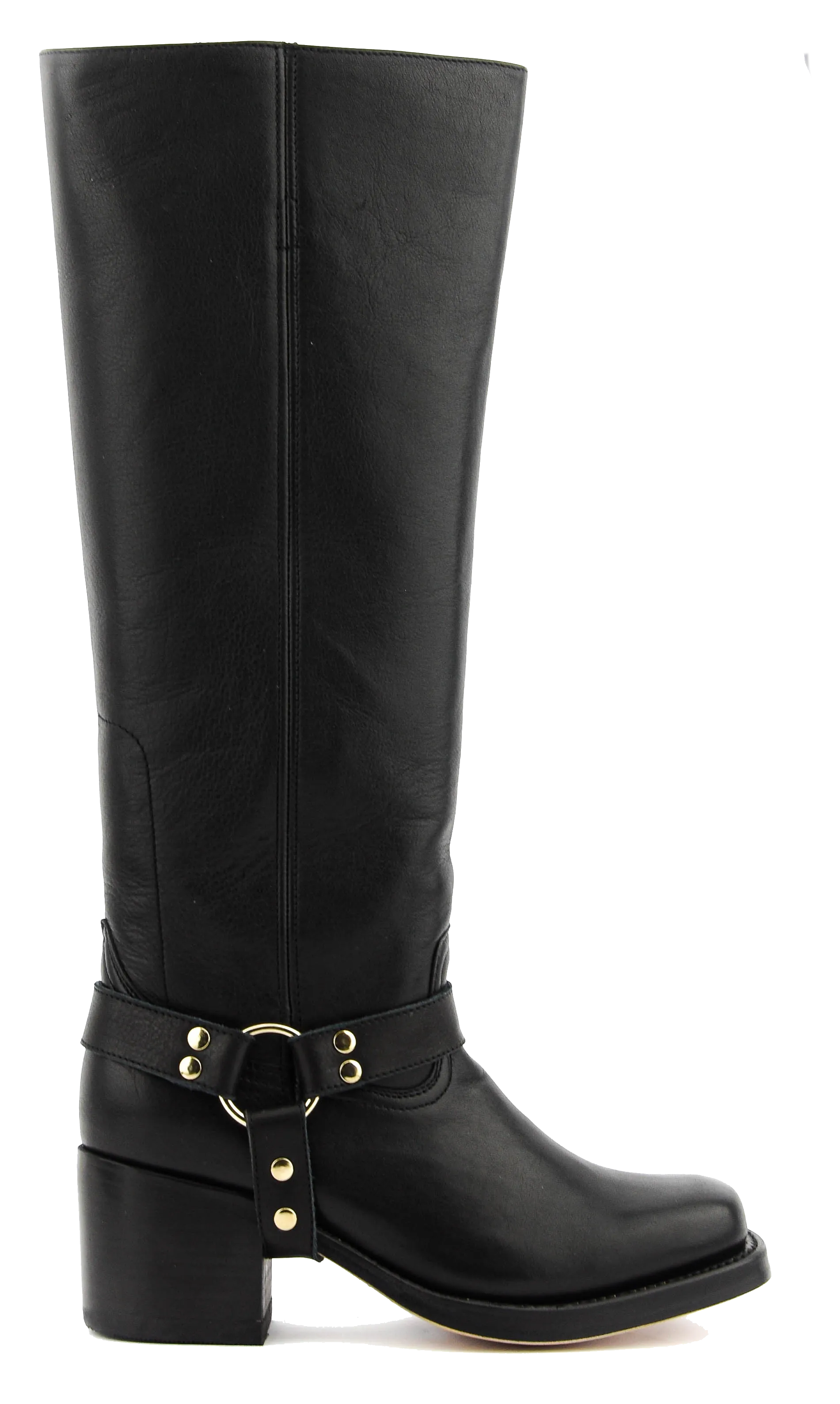 PAUL WARMER ICONIC BIKER BOOT BLACK