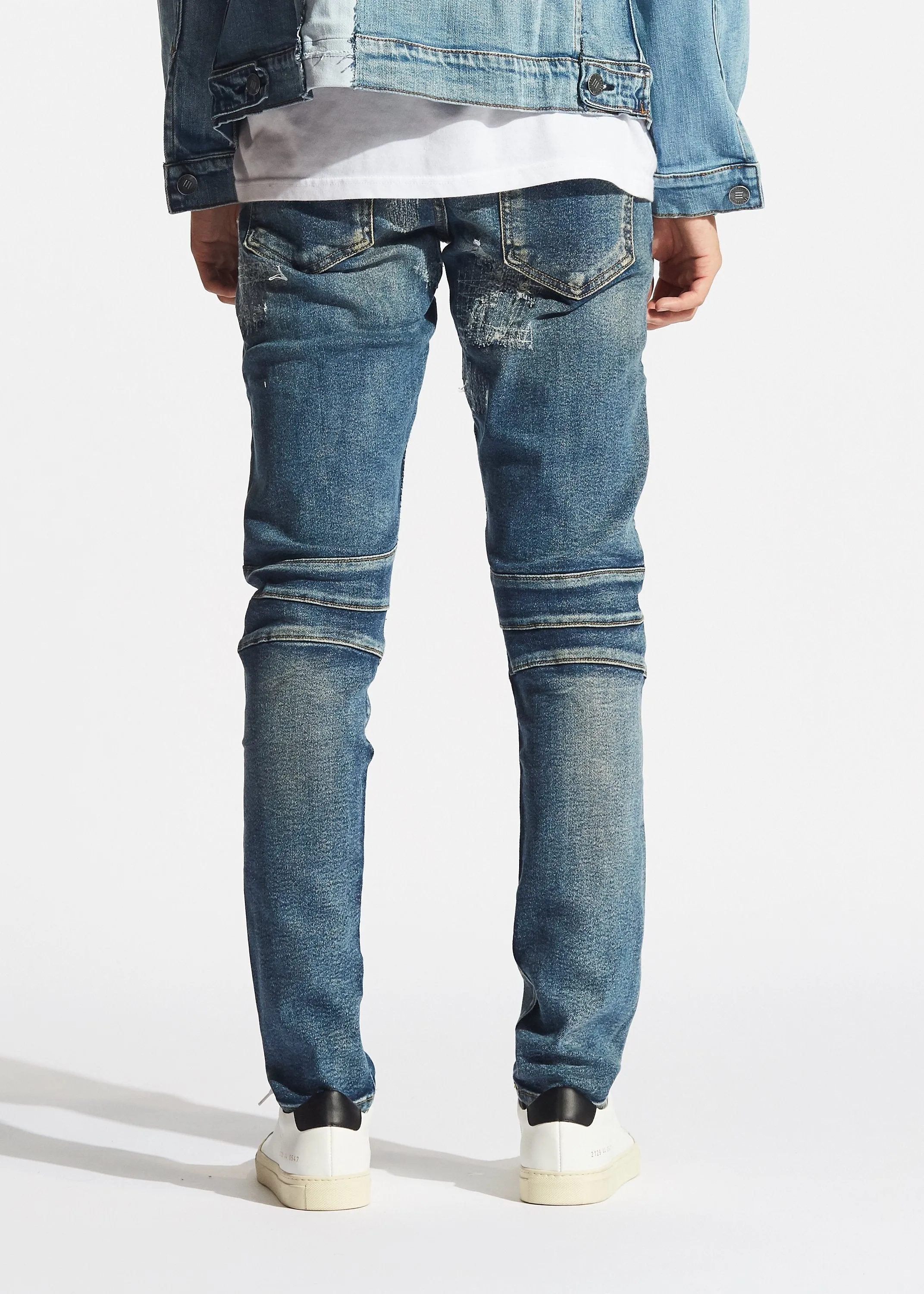 Polaris Biker Denim (Vintage Blue)