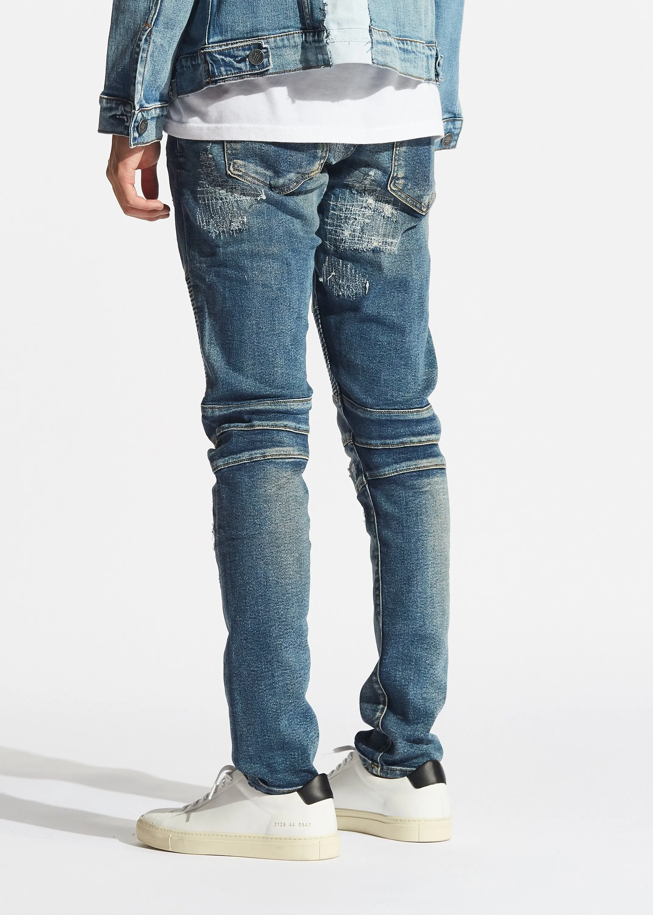 Polaris Biker Denim (Vintage Blue)