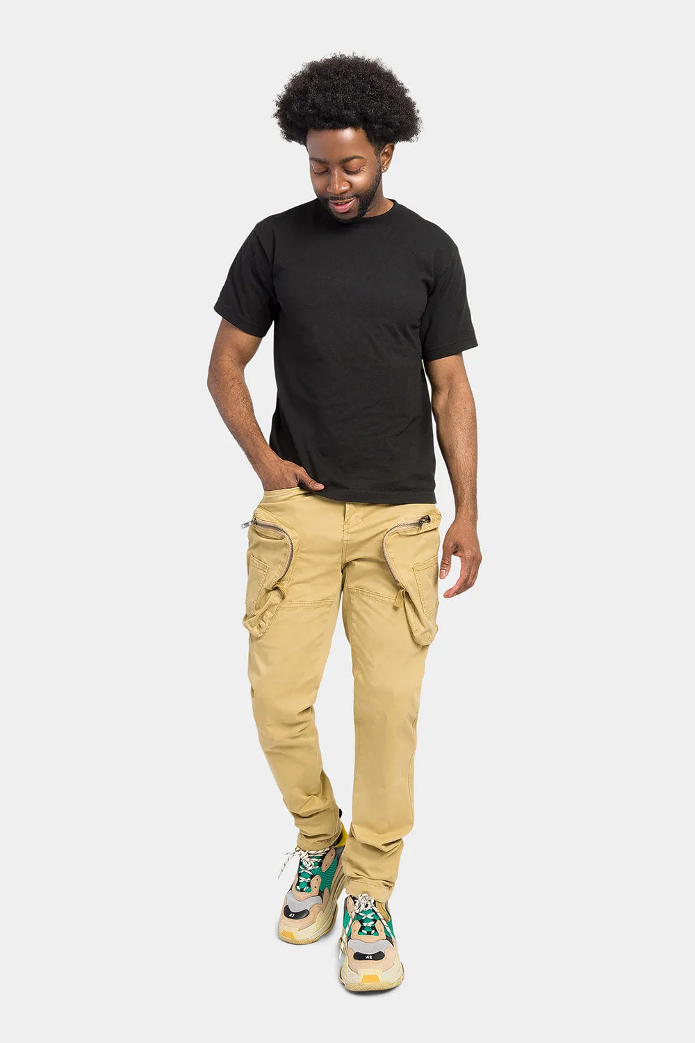 Prewashed Cargo Pants