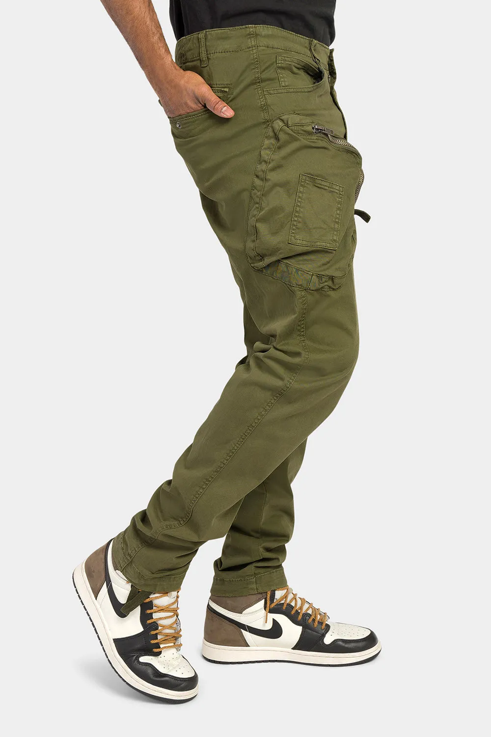 Prewashed Cargo Pants