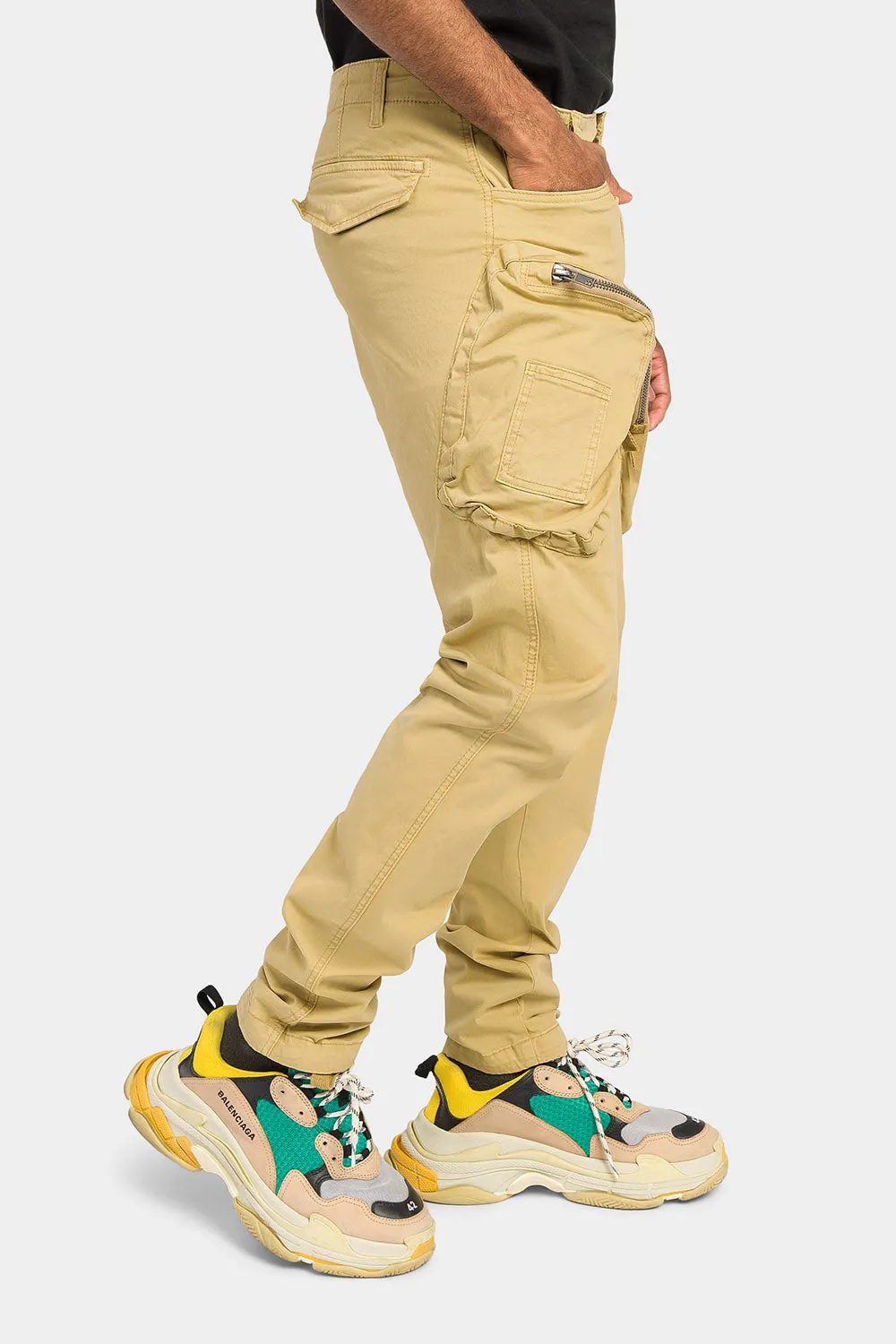 Prewashed Cargo Pants