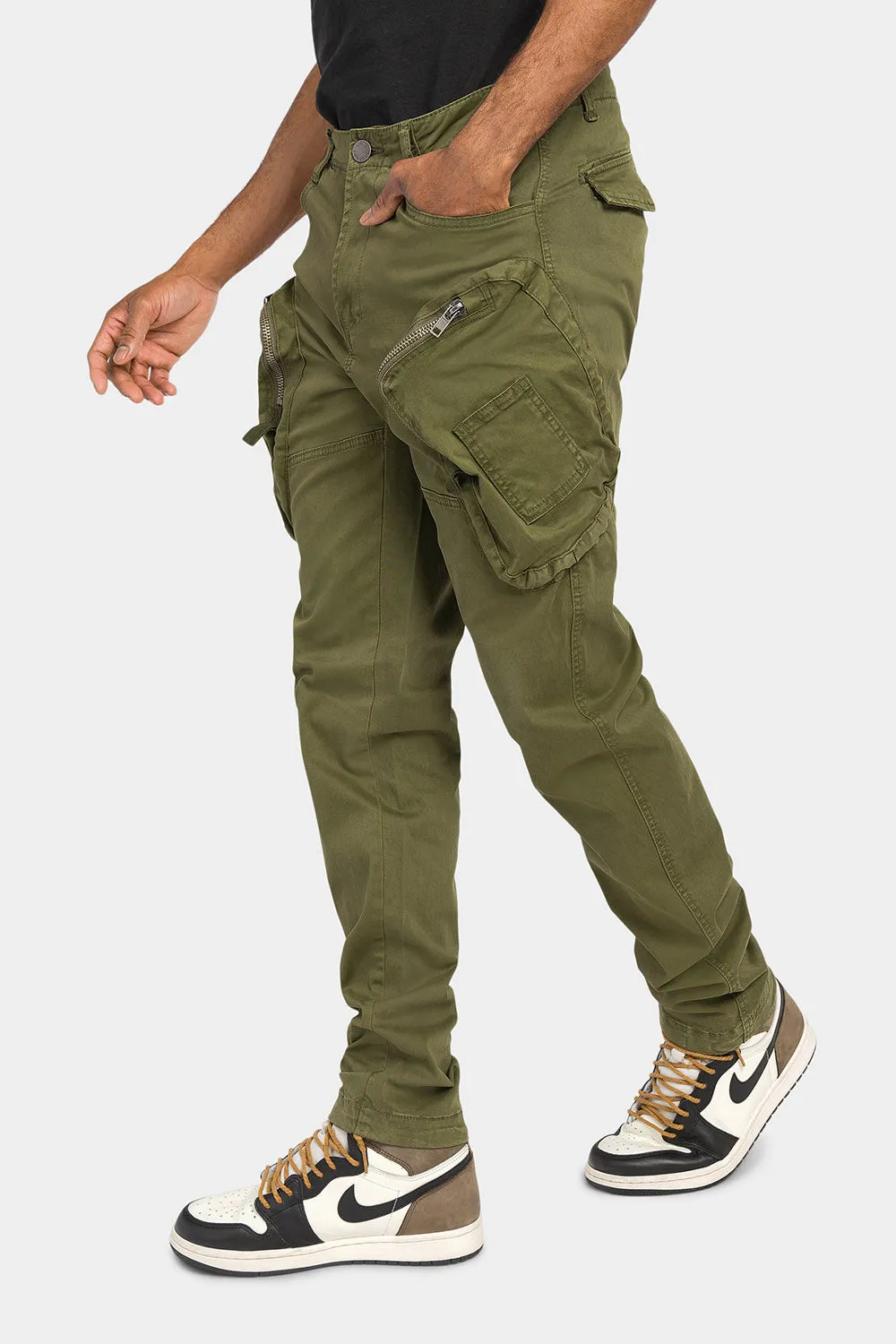 Prewashed Cargo Pants