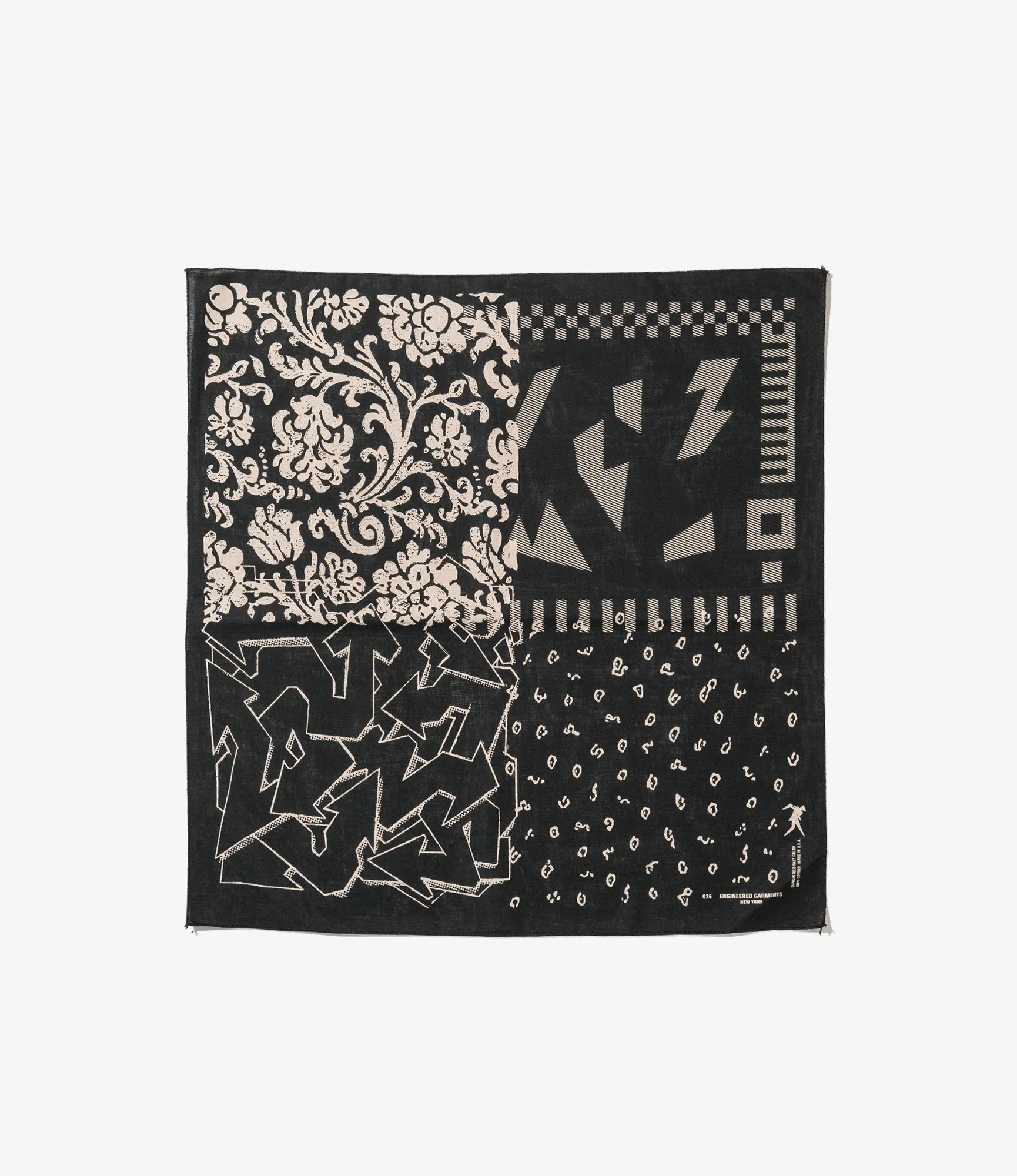 Printed Bandana – Graphic Patchwork