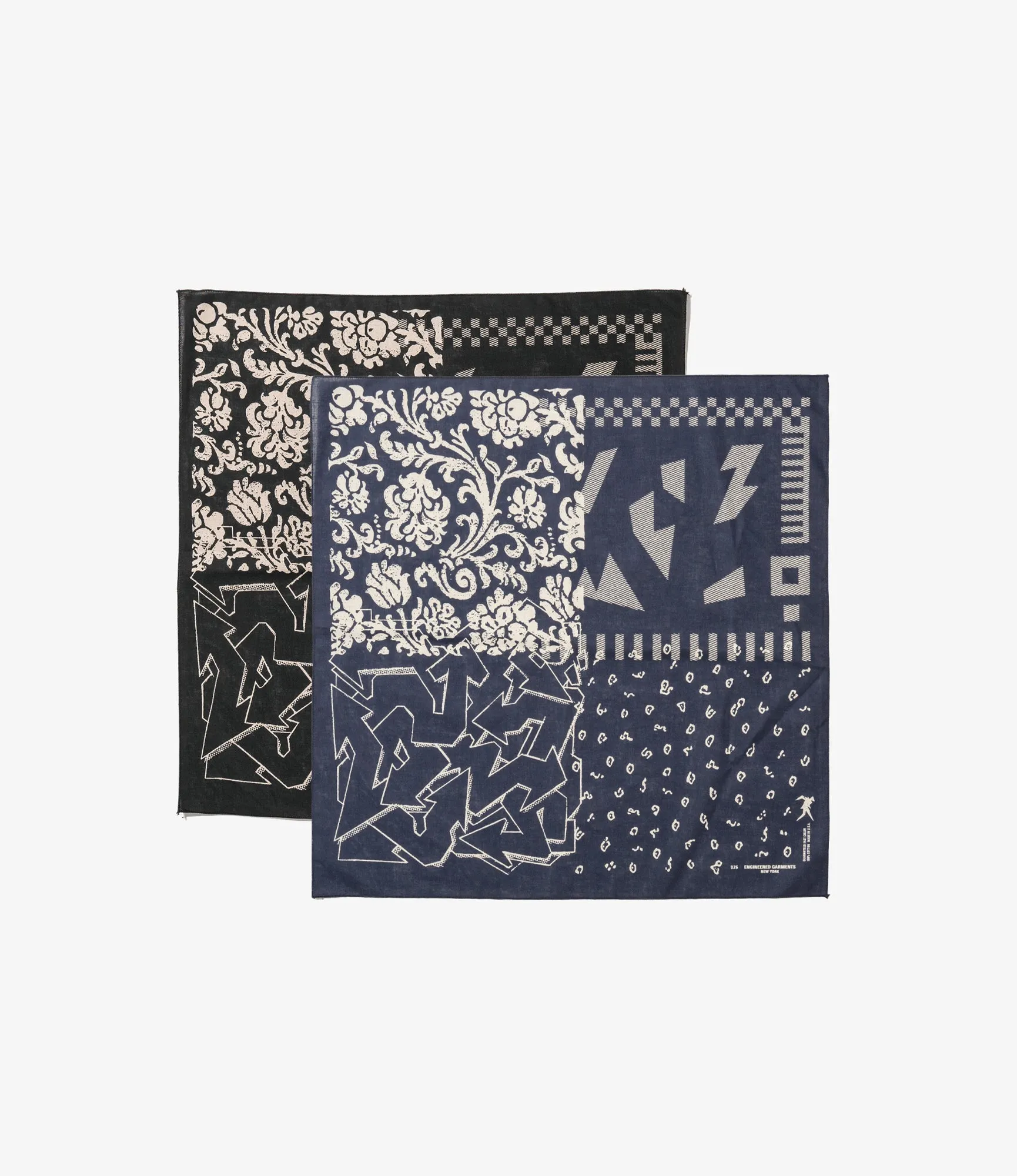 Printed Bandana – Graphic Patchwork