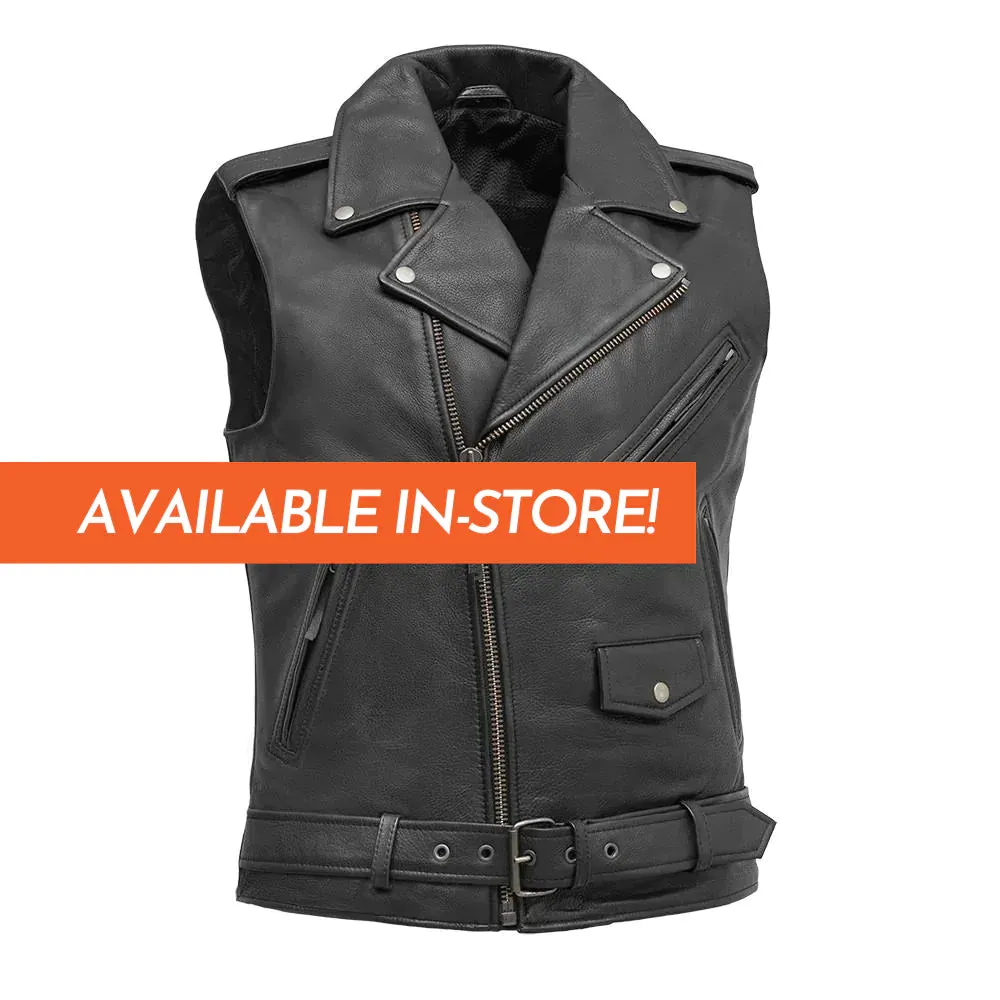 Rockin - Men's Motorcycle Leather Vest