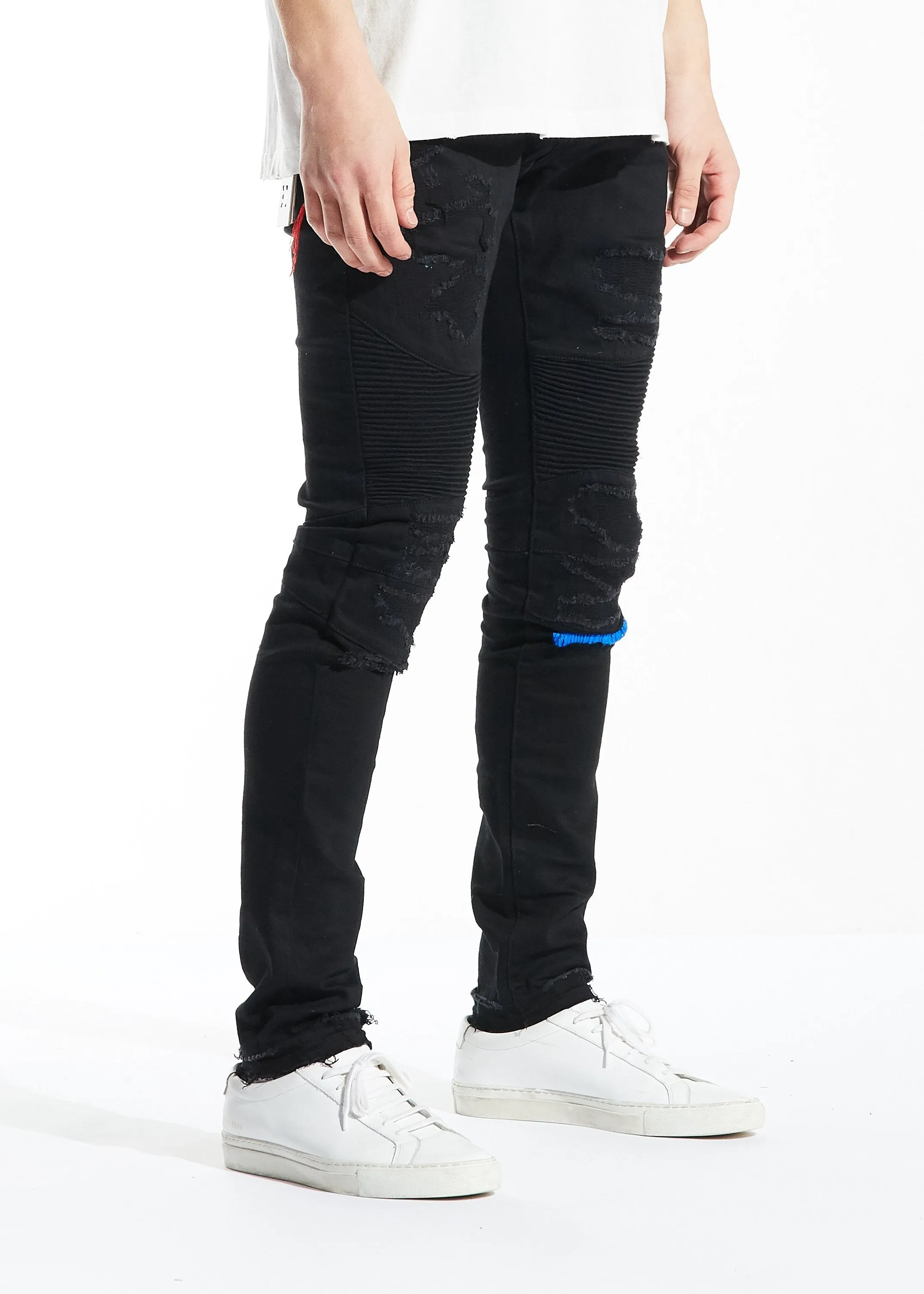 Rothko Biker Denim (Black)