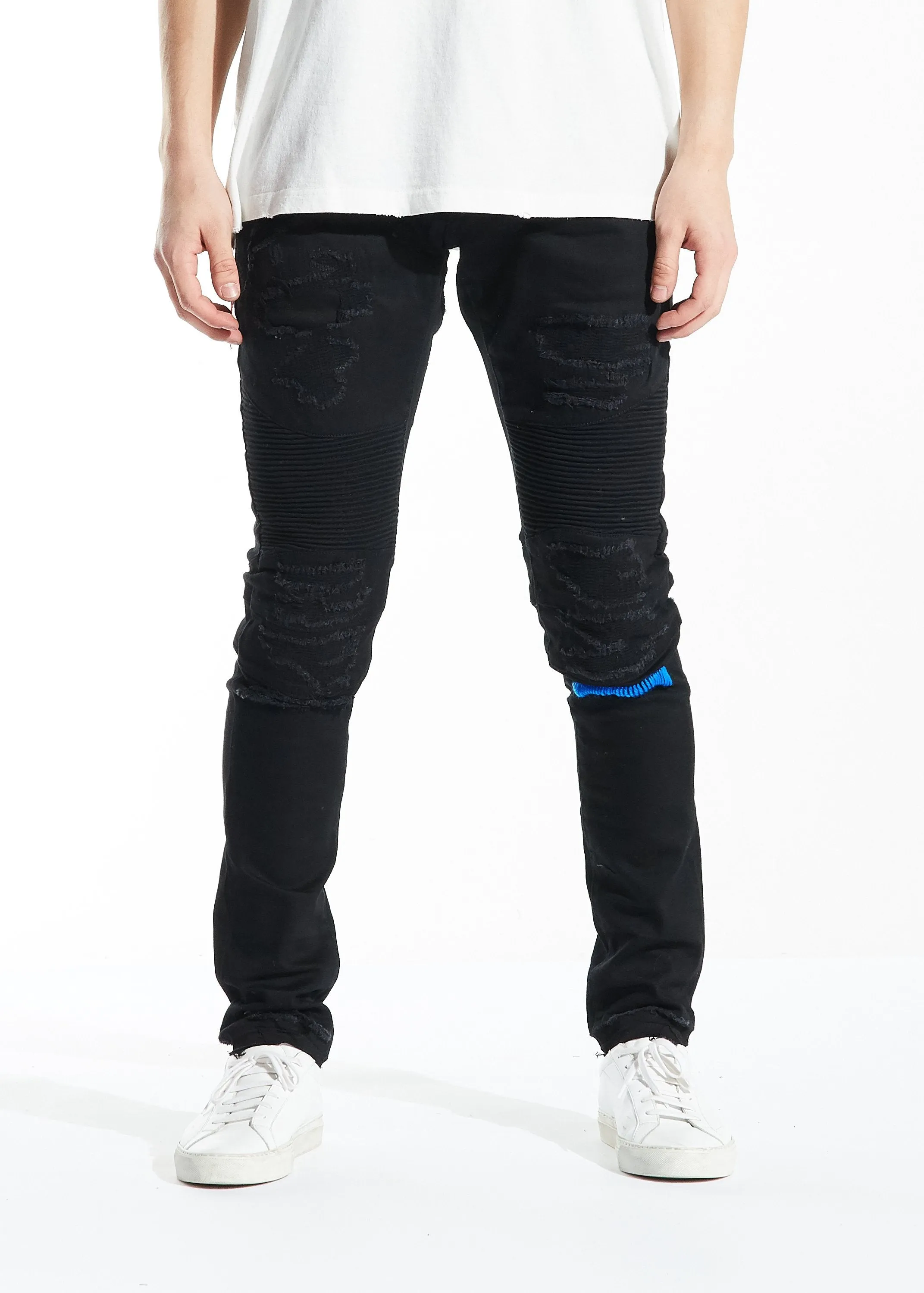 Rothko Biker Denim (Black)