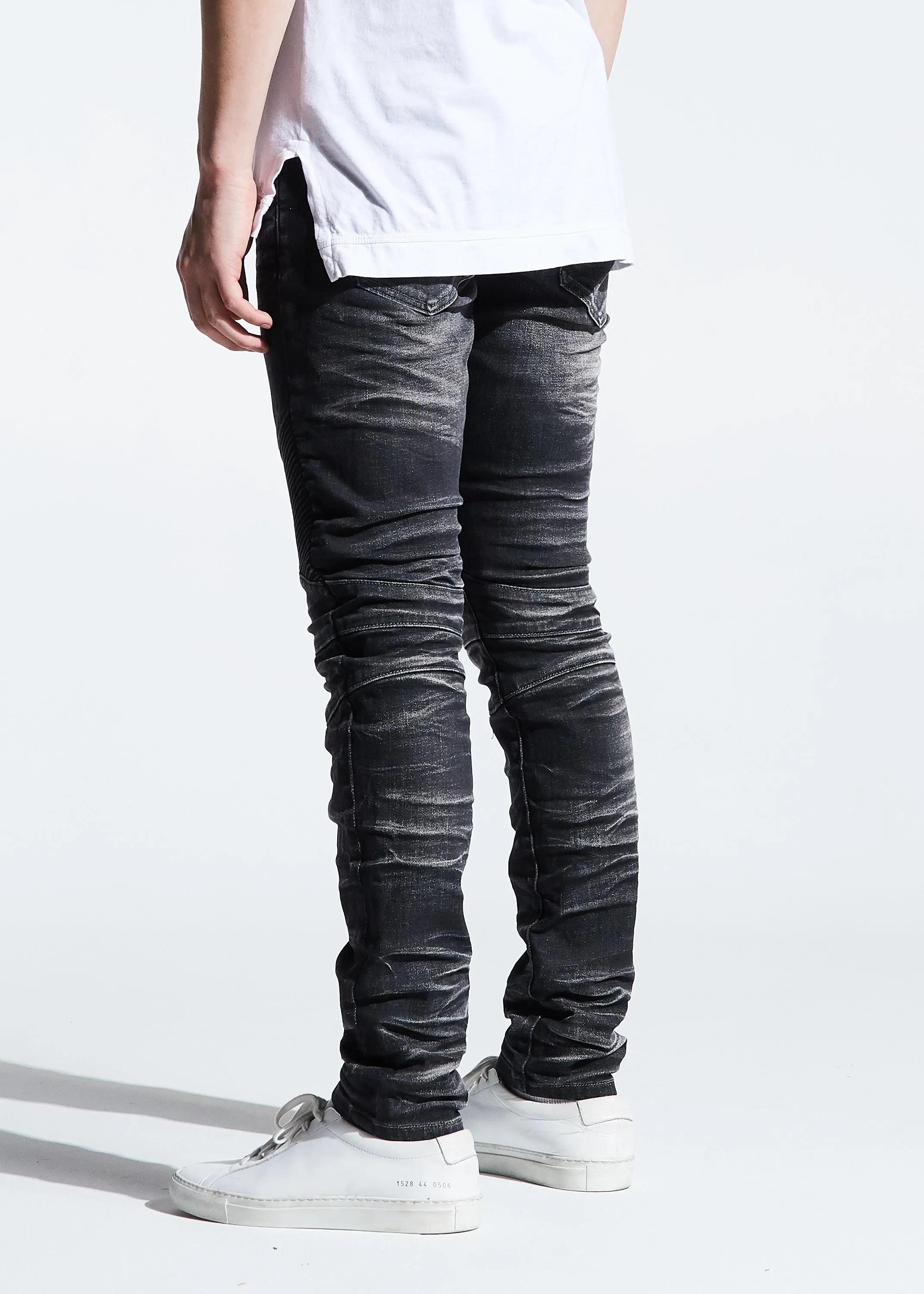 Skywalker Biker Denim (Black Acid)