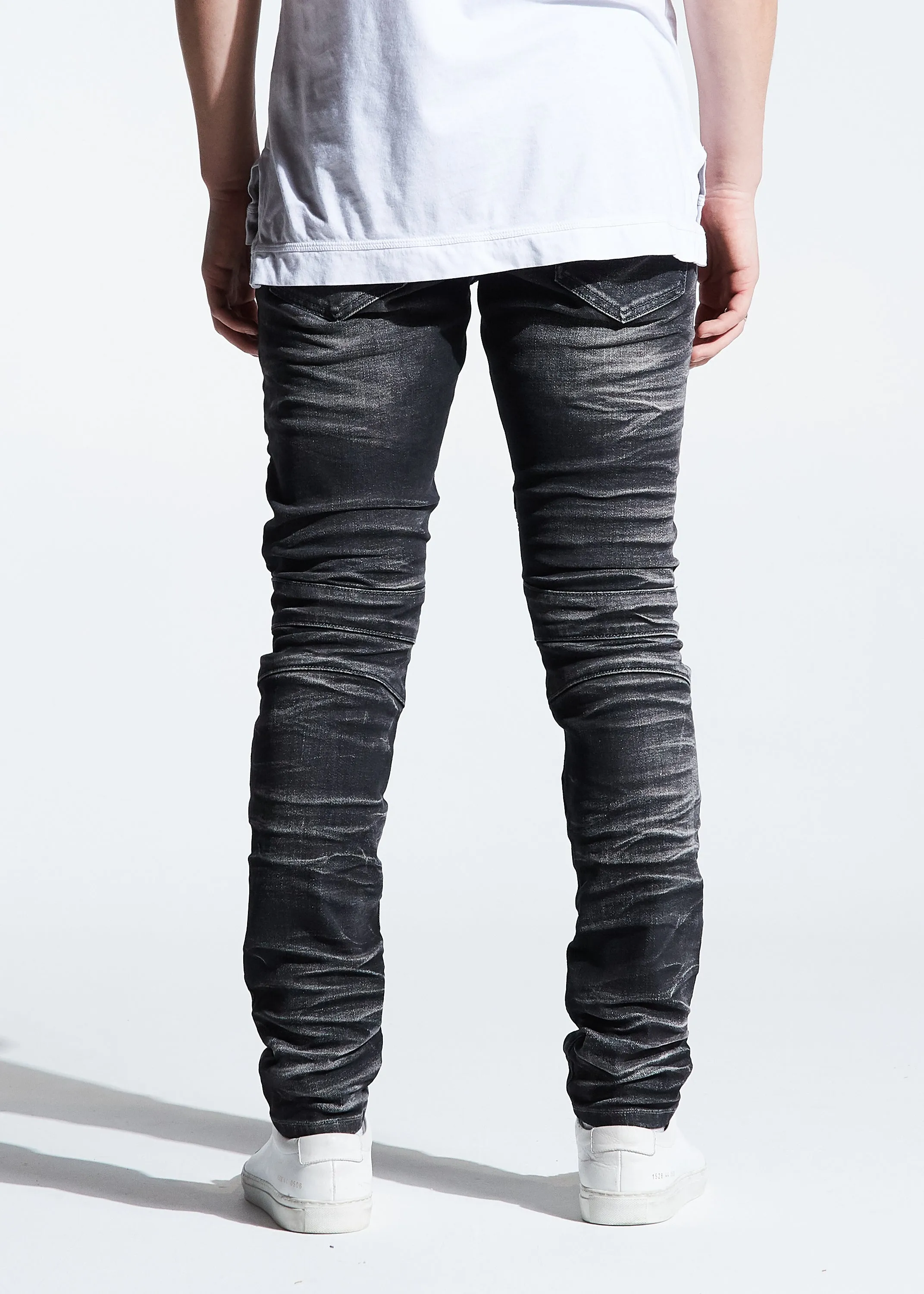 Skywalker Biker Denim (Black Acid)