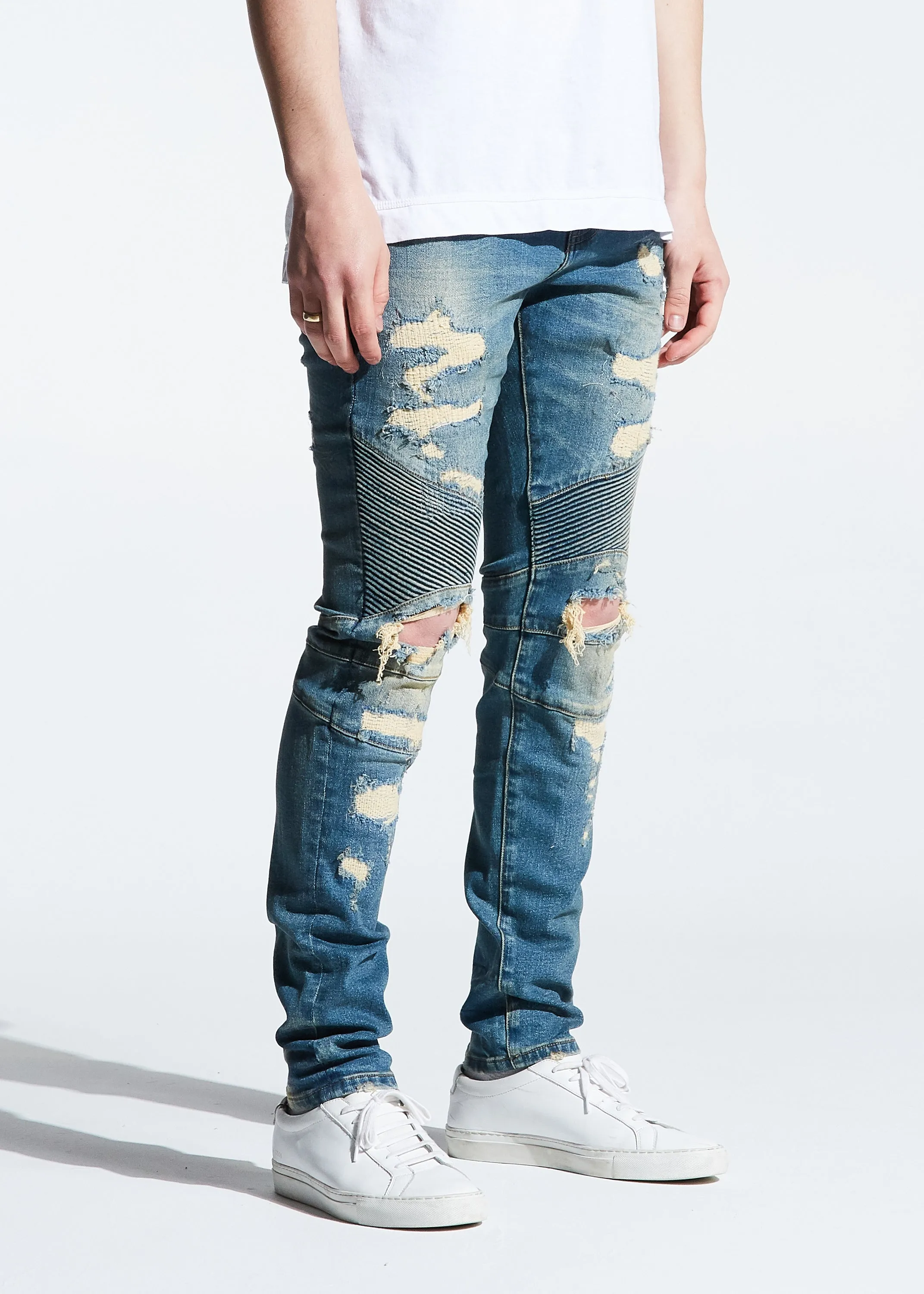 Skywalker Biker Denim (Vintage Wash)